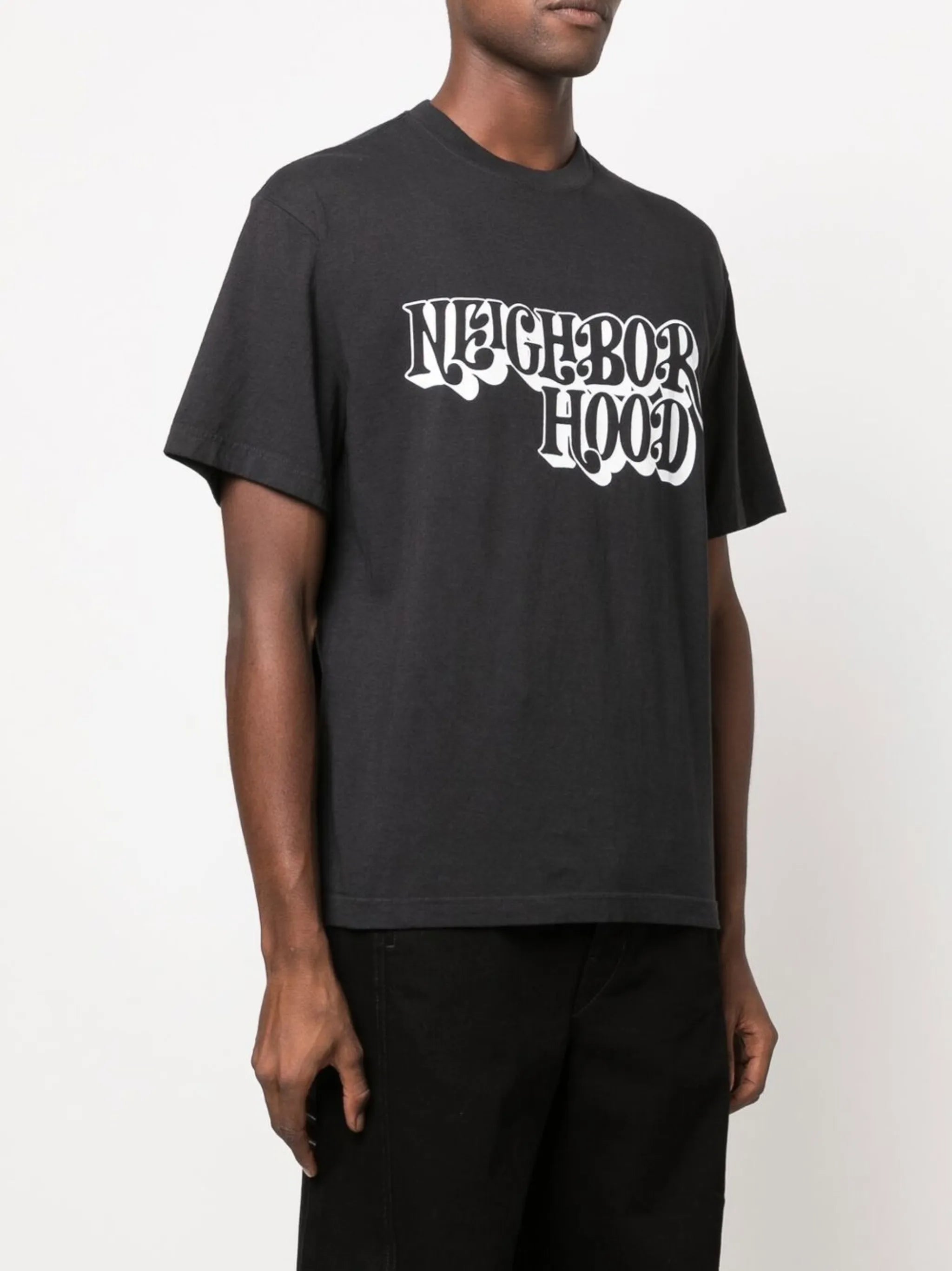 logo-print crew neck T-shirt