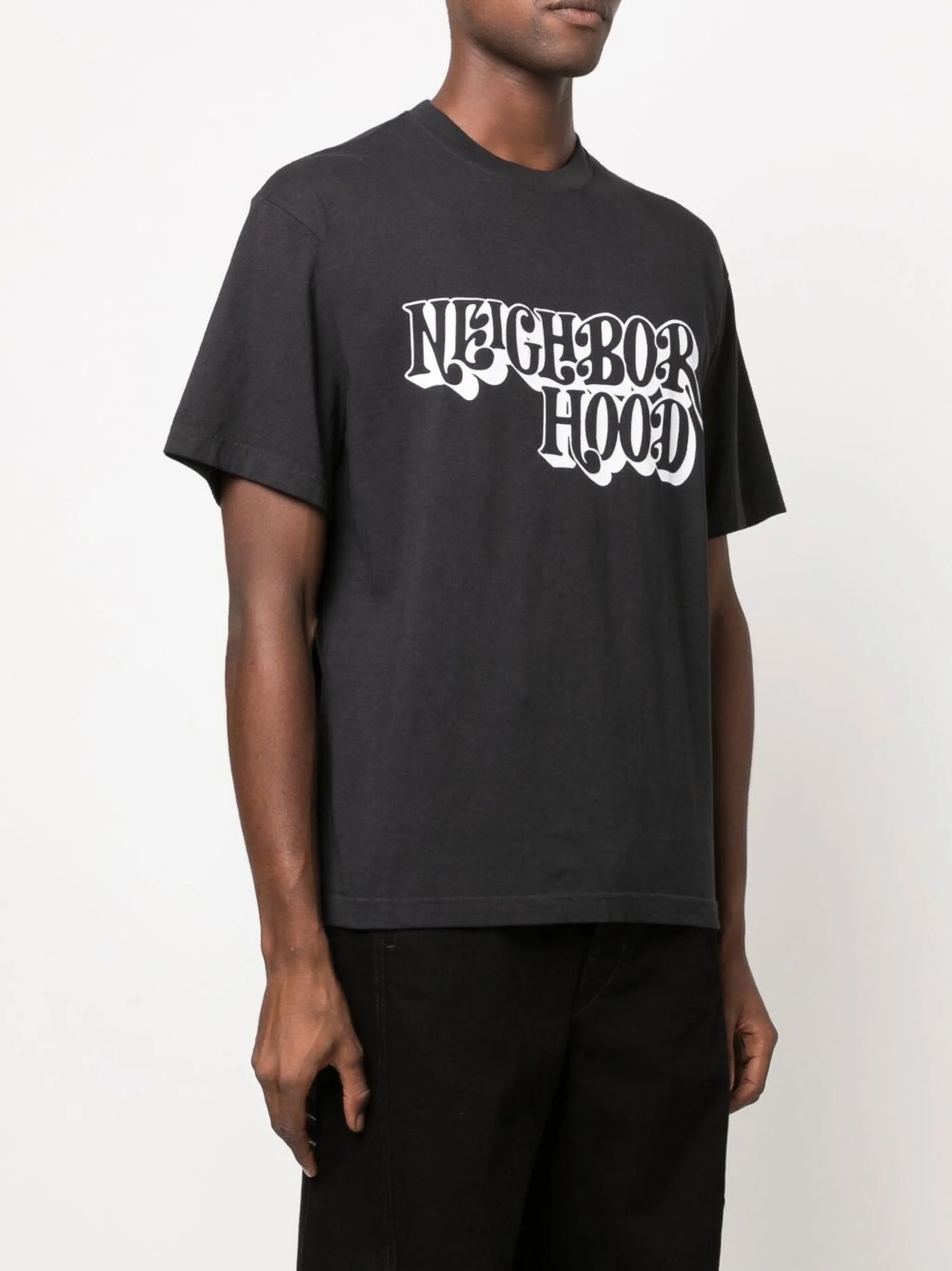 logo-print crew neck T-shirt