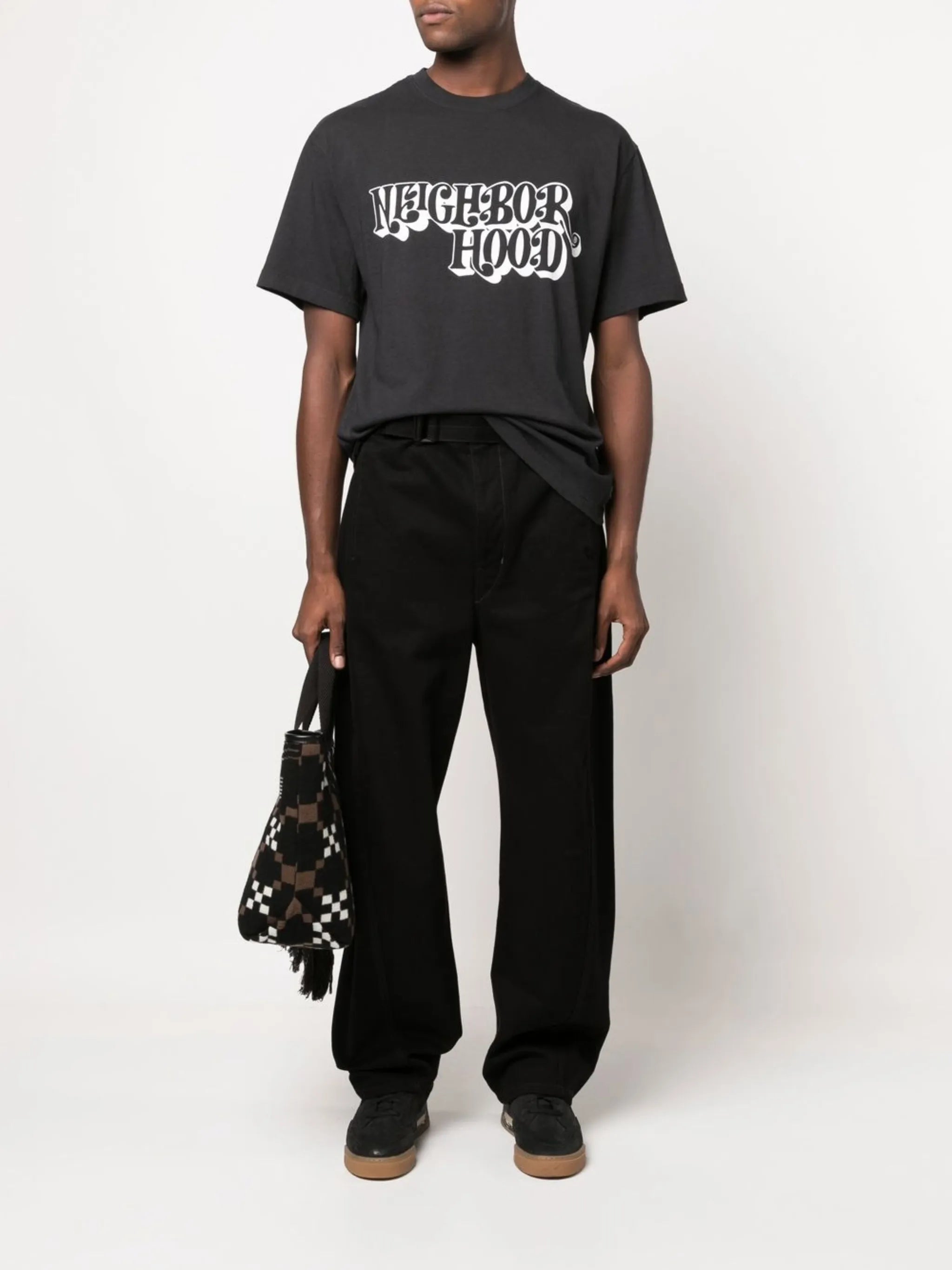 logo-print crew neck T-shirt