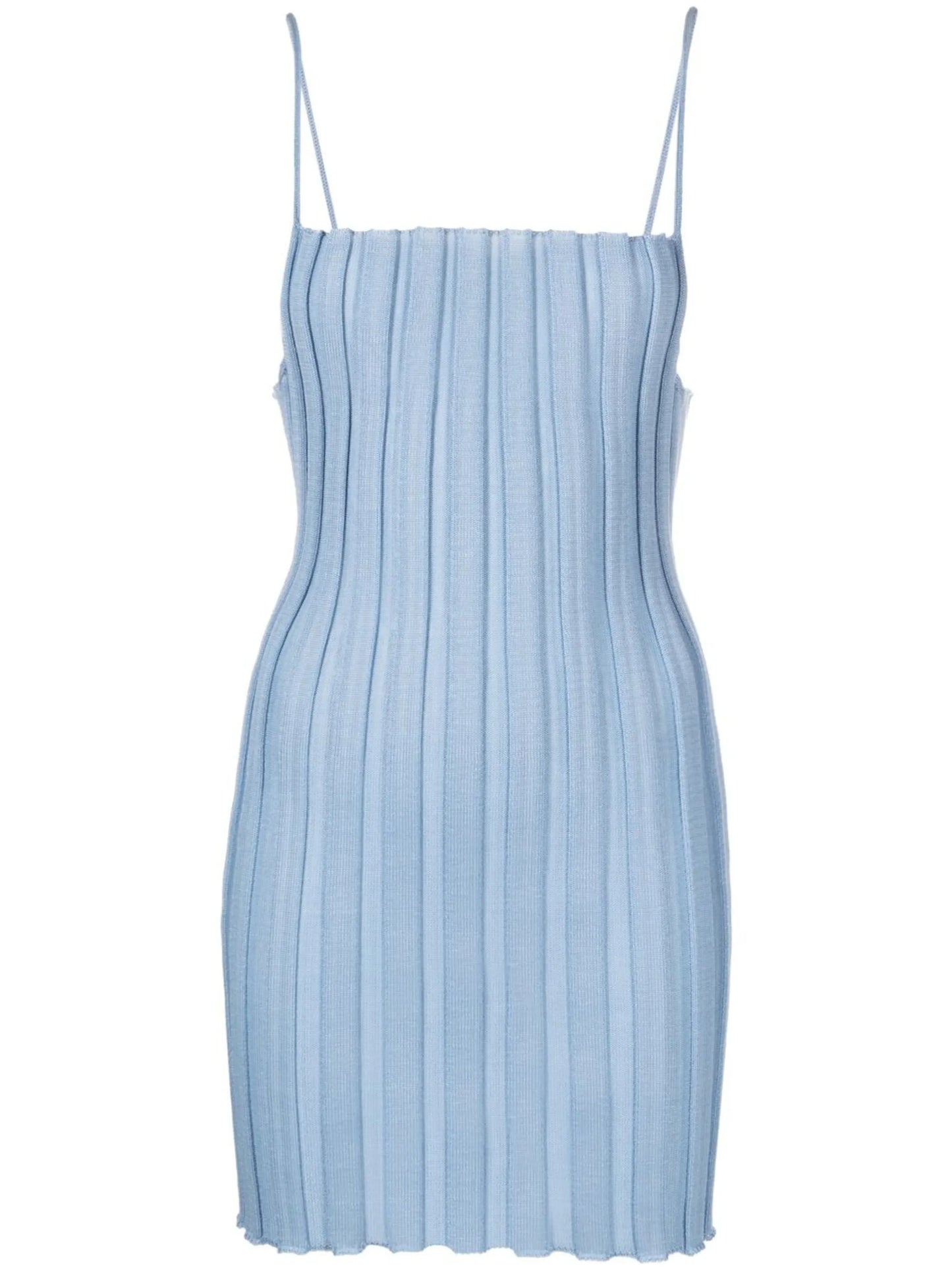 Katrine ribbed mini dress