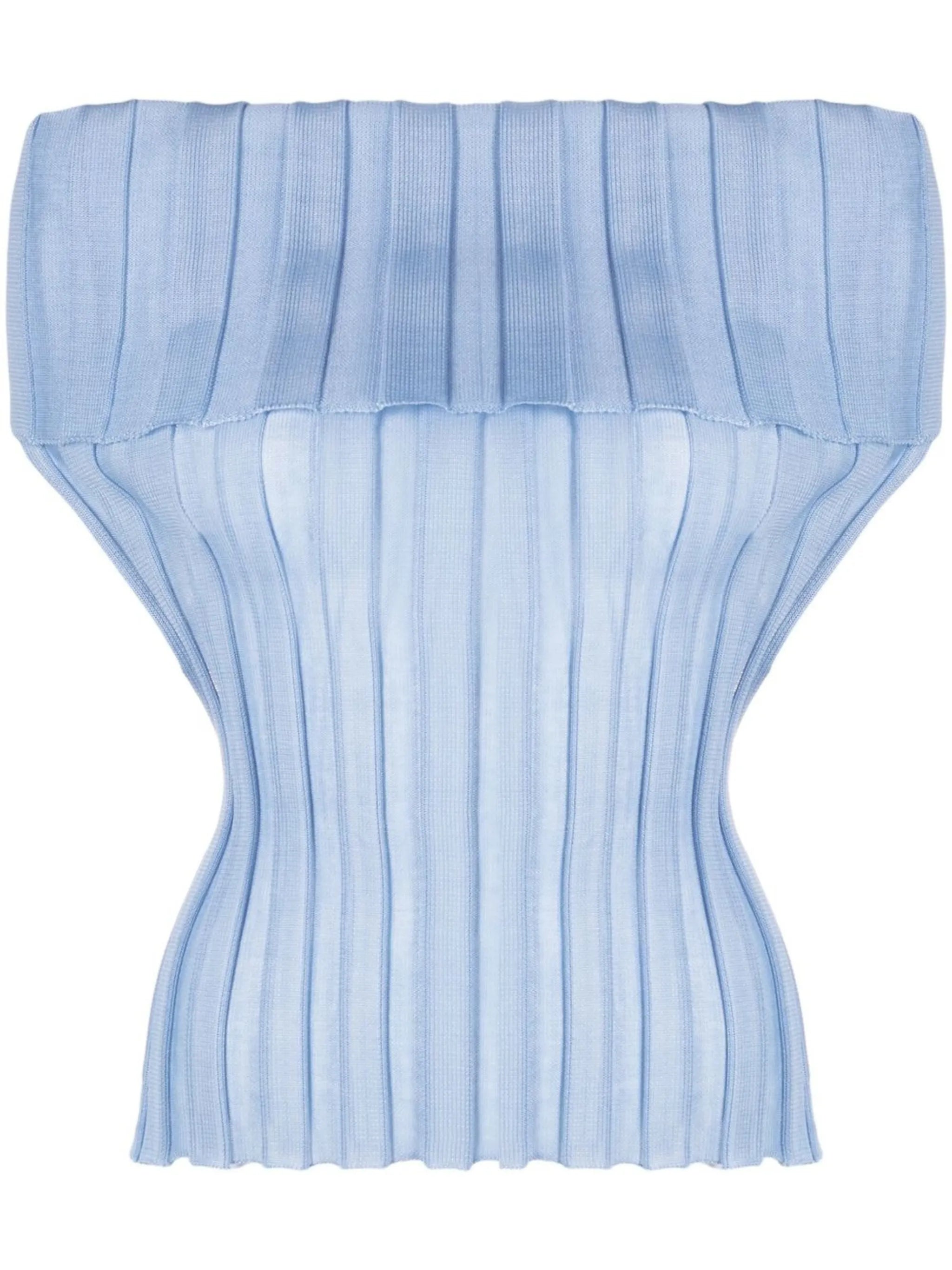 Katrine off-shoulder knitted top