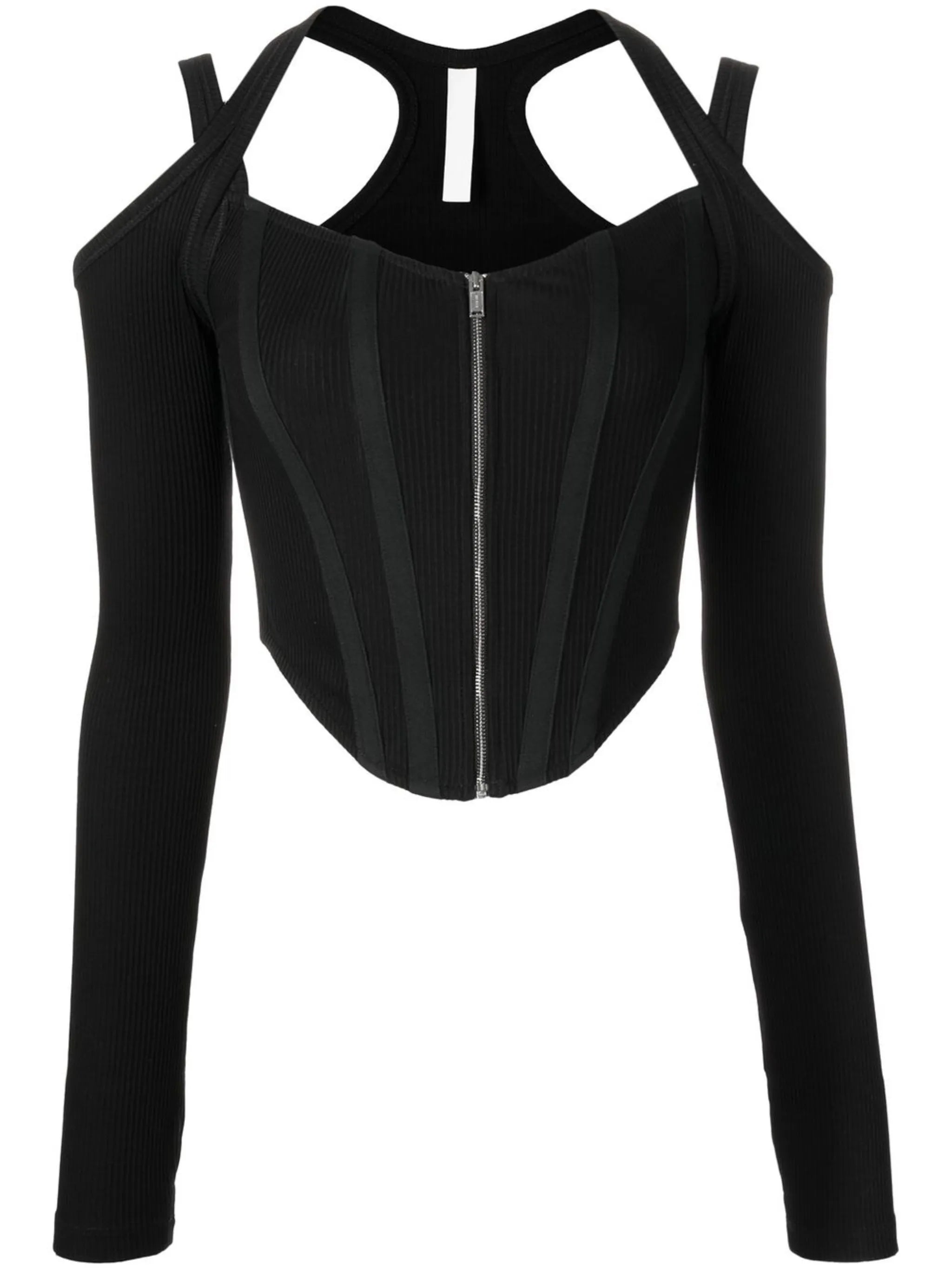 shift-loop corset top