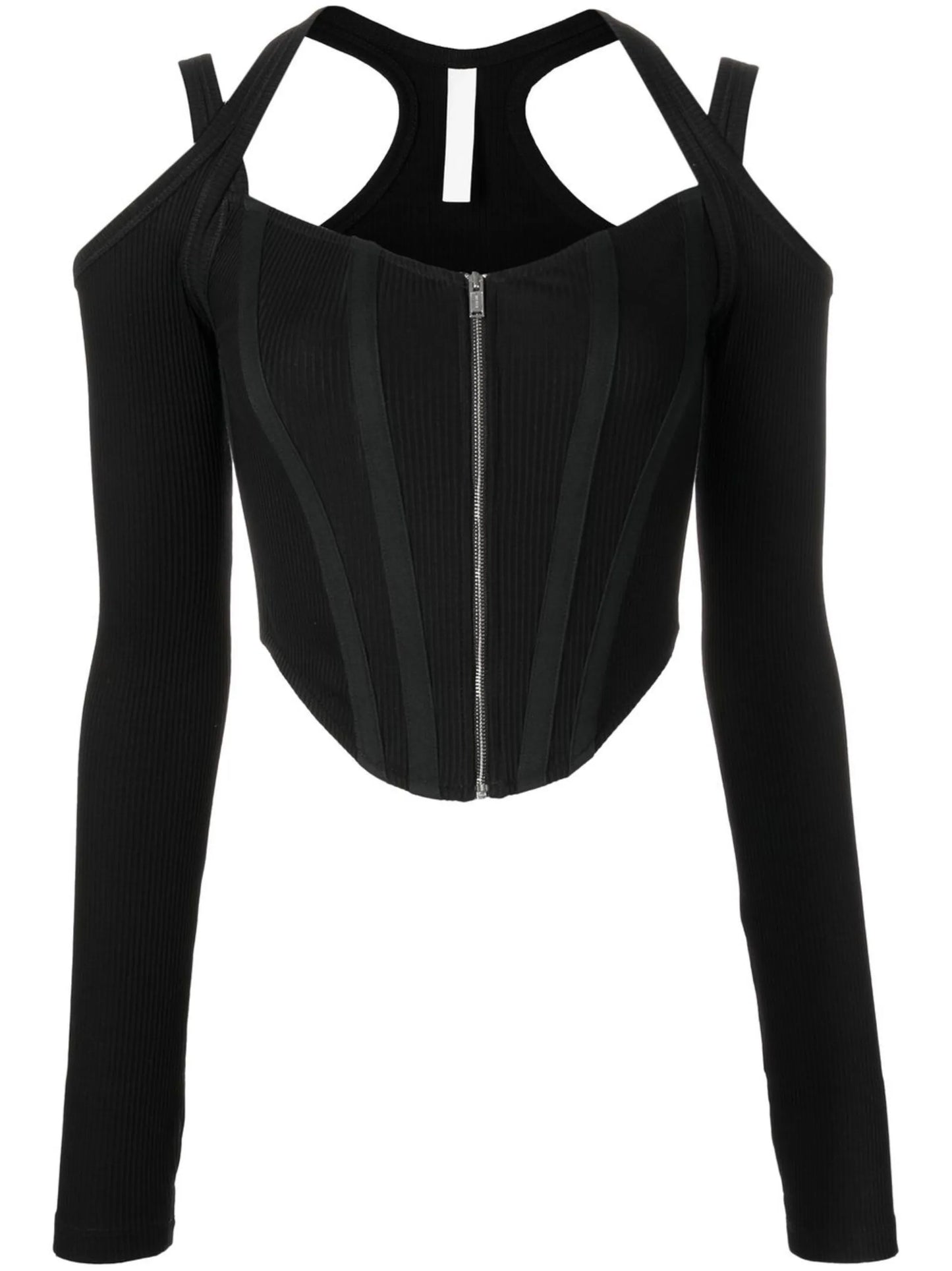 shift-loop corset top