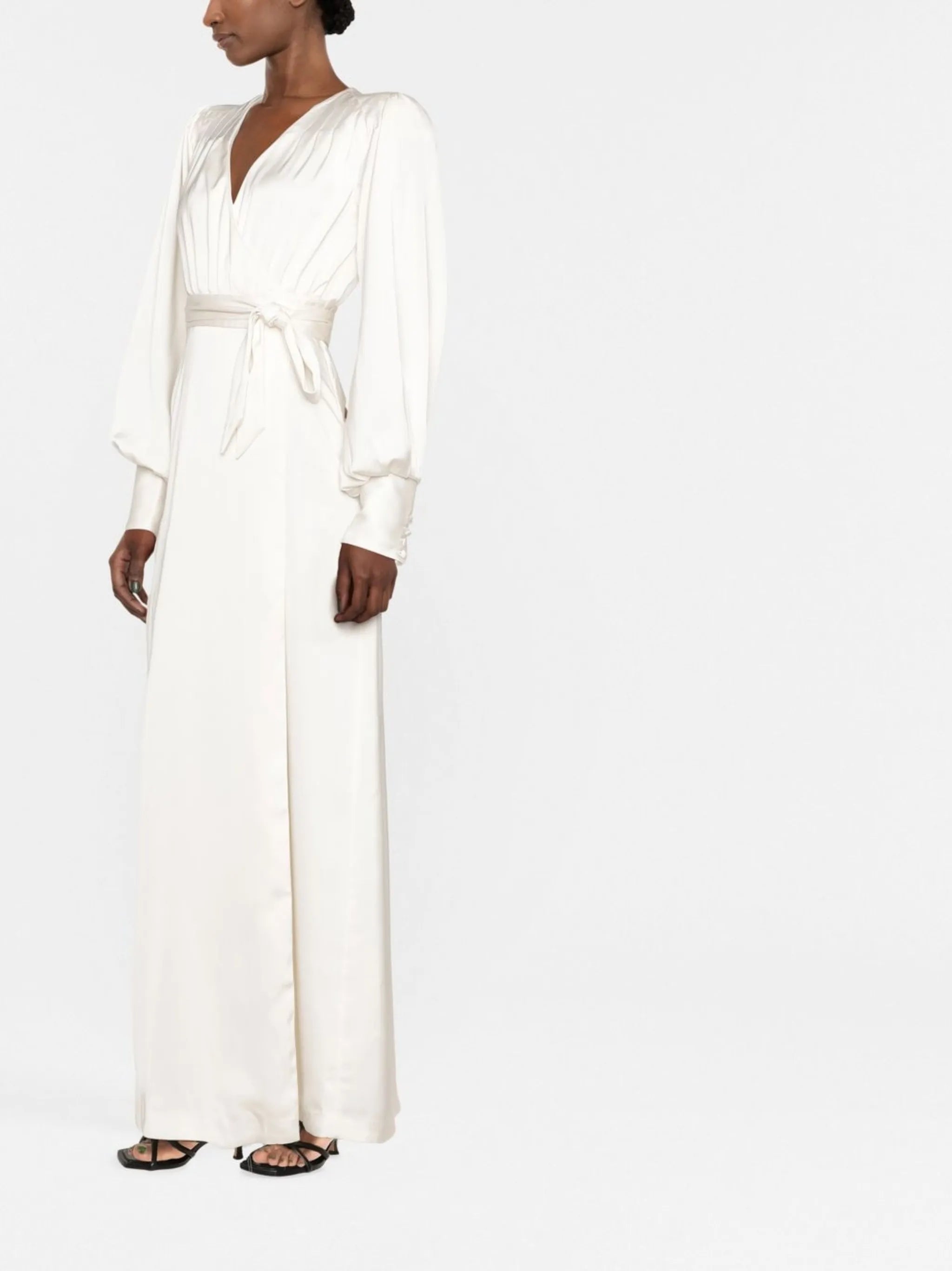 Ria wrap maxi dress