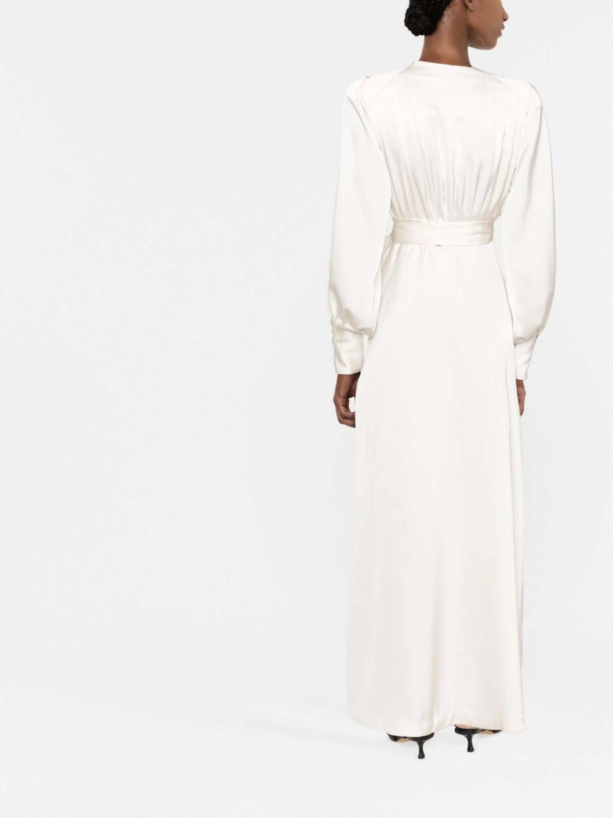 Ria wrap maxi dress
