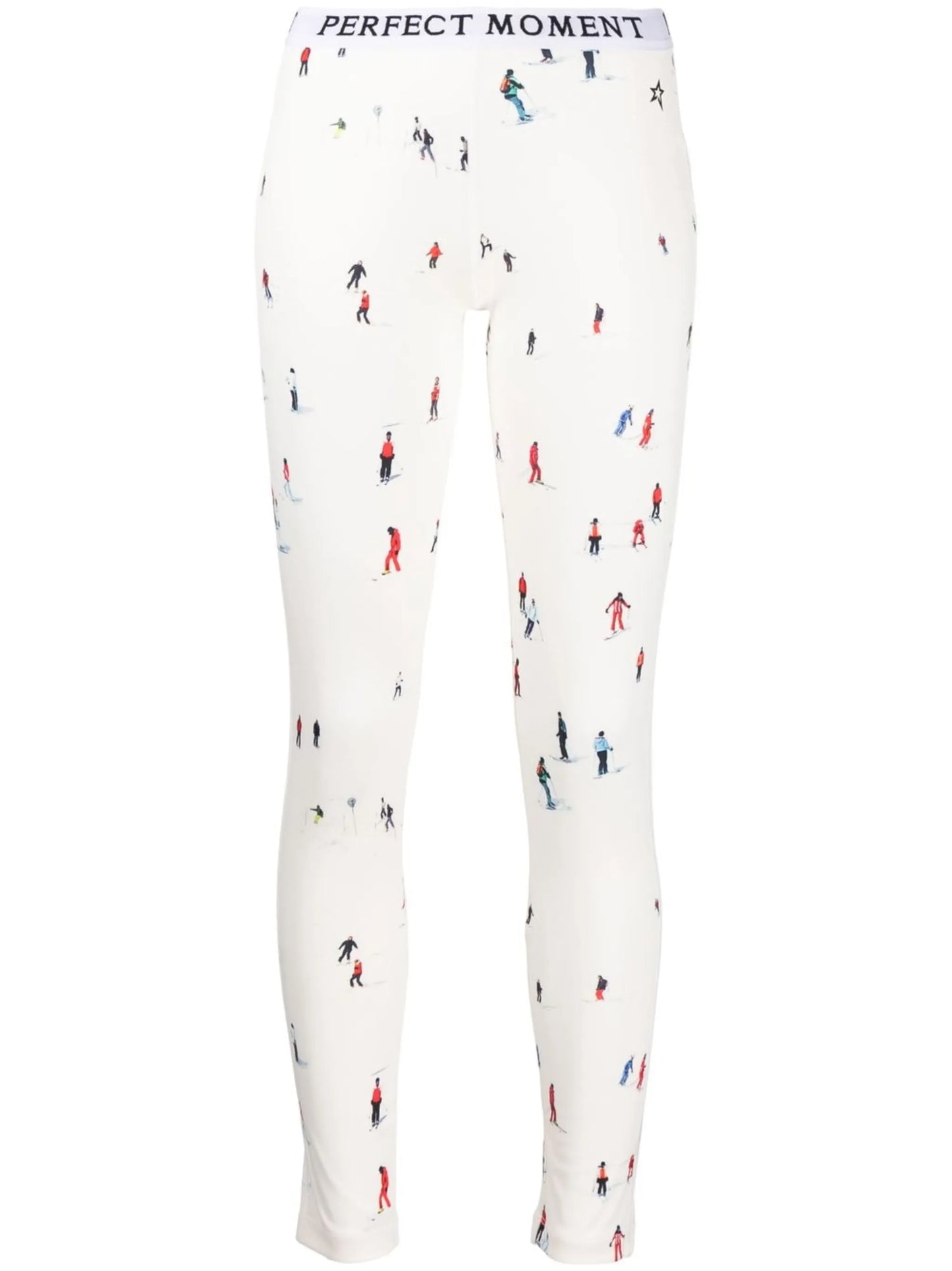graphic-print thermal leggings