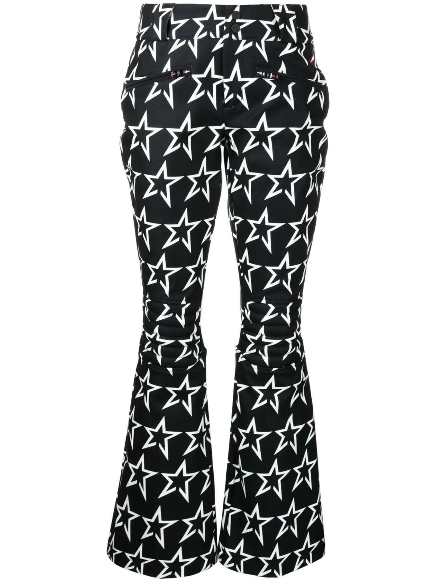 Aurora star-print flared trousers
