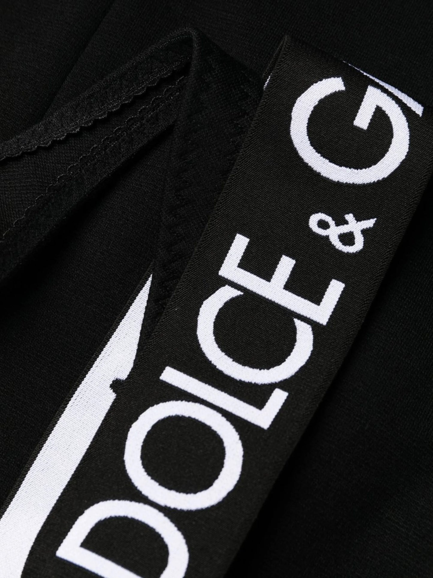 logo-strap detail mini dress