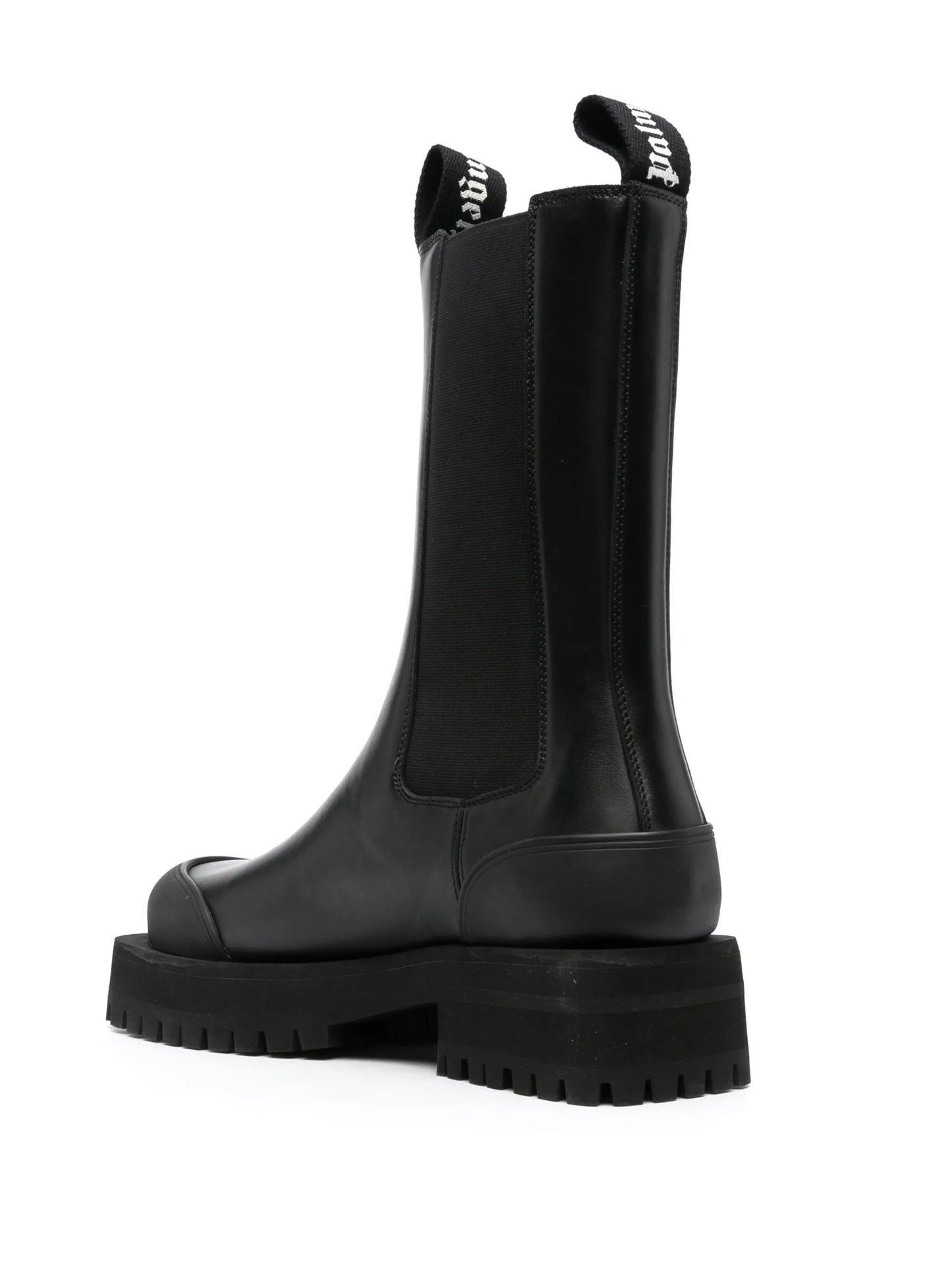 square-toe Chelsea boots