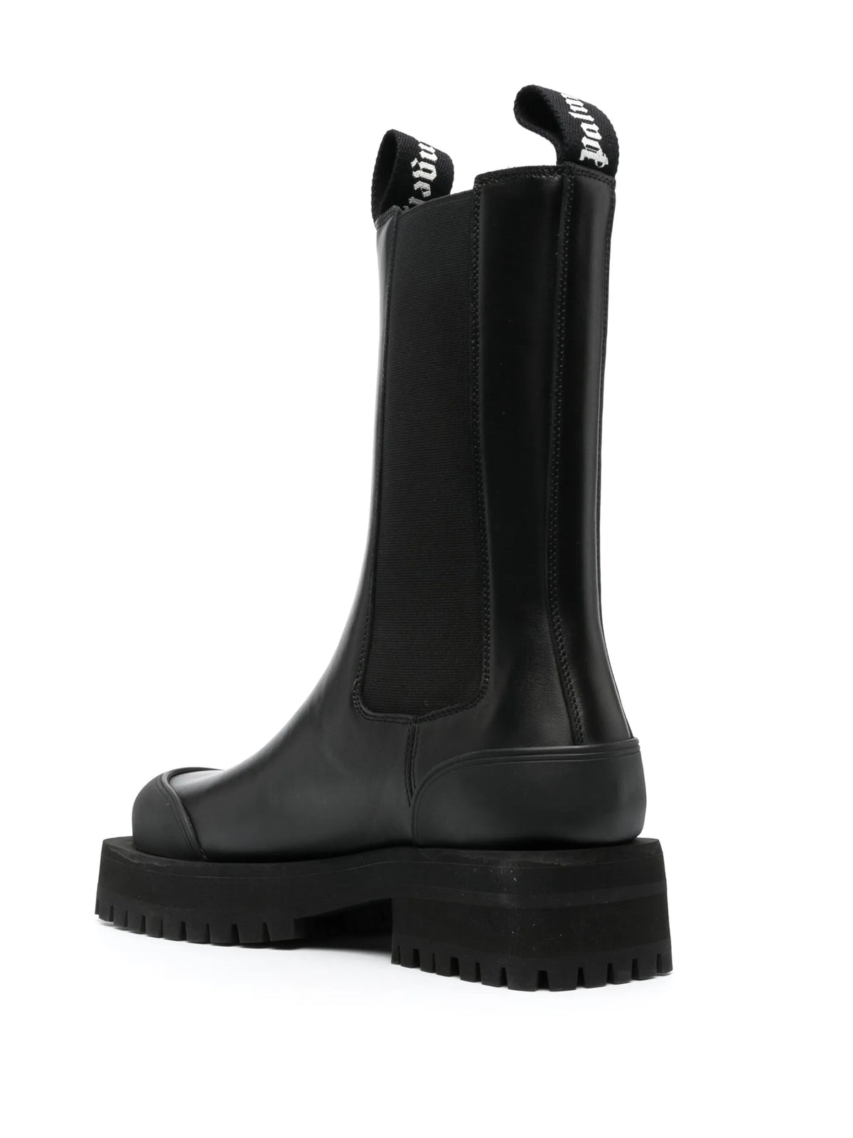 square-toe Chelsea boots