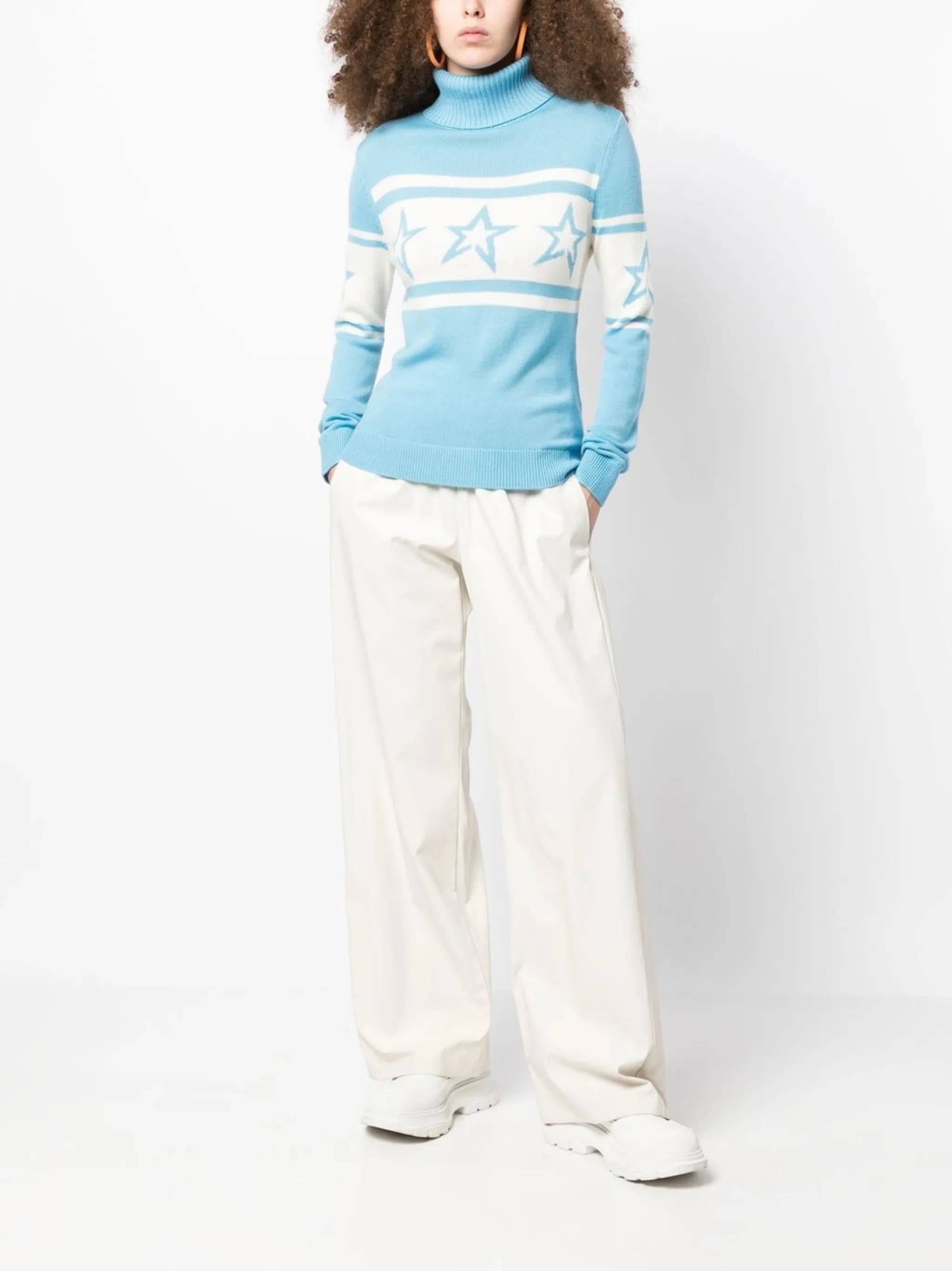 Chopper star-intarsia jumper