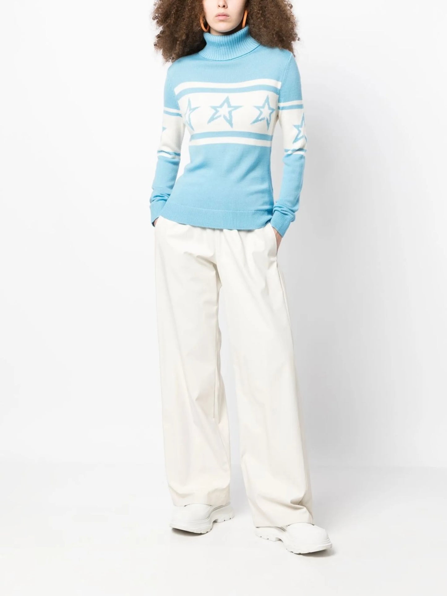 Chopper star-intarsia jumper