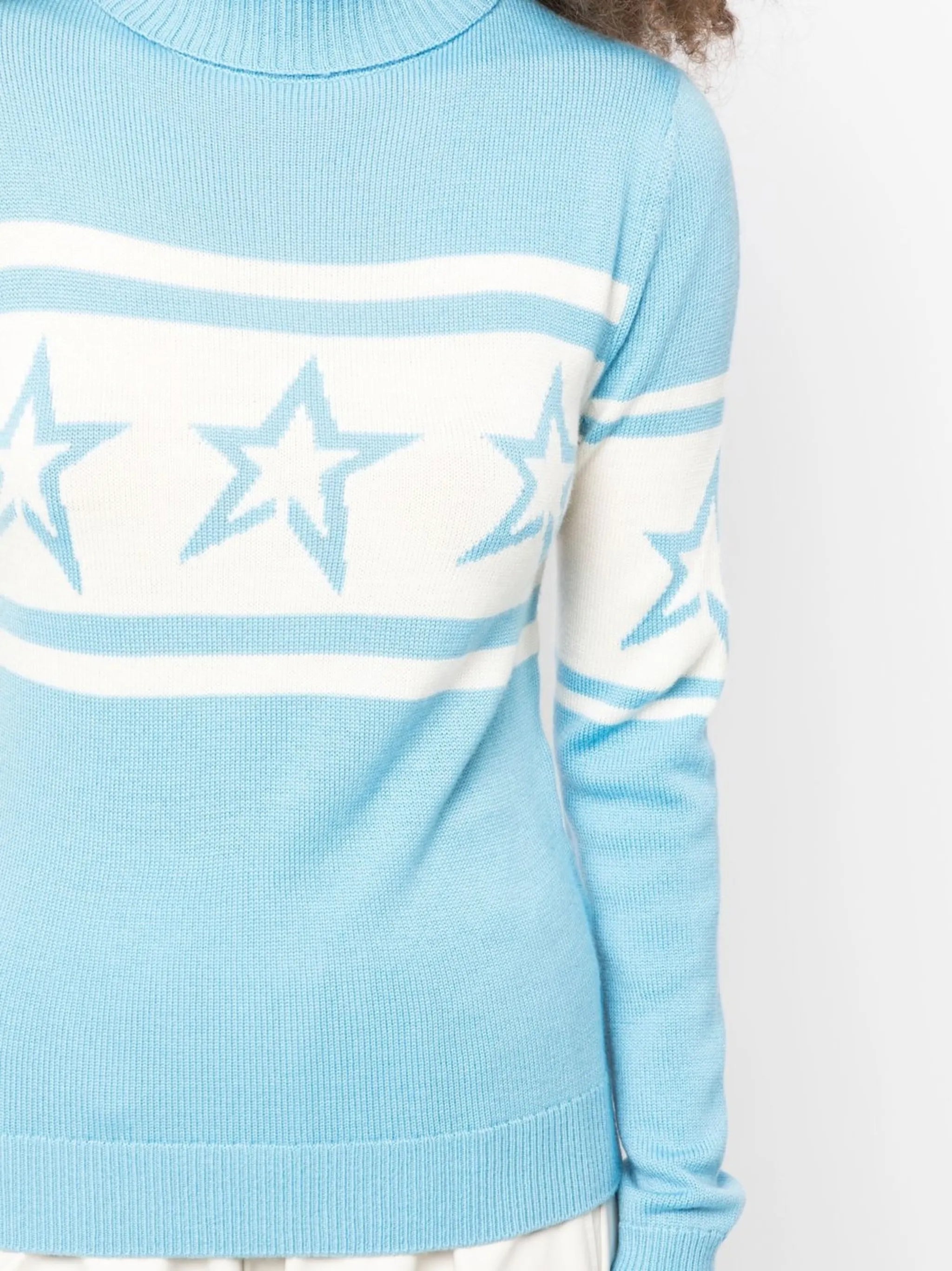 Chopper star-intarsia jumper
