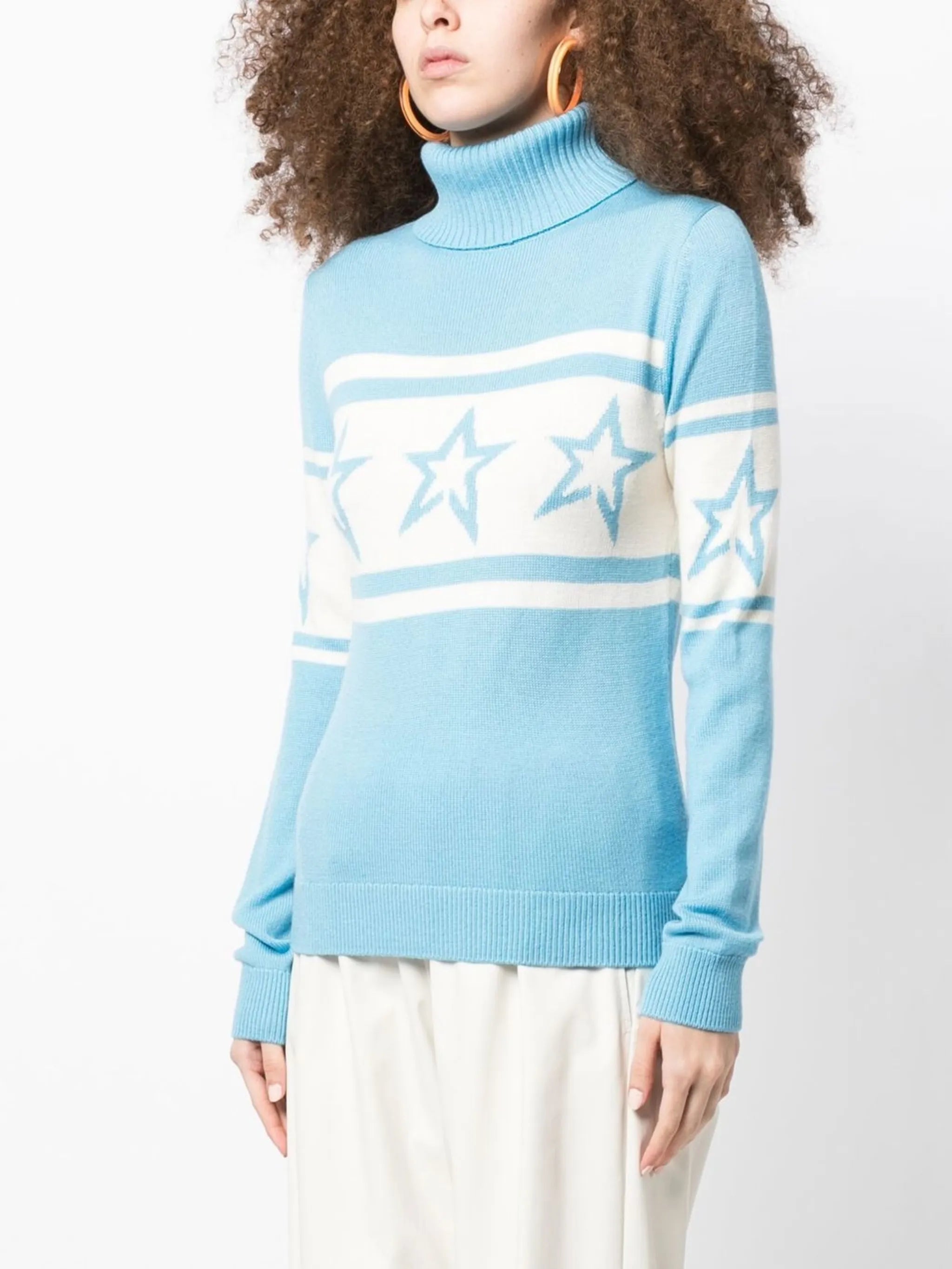 Chopper star-intarsia jumper