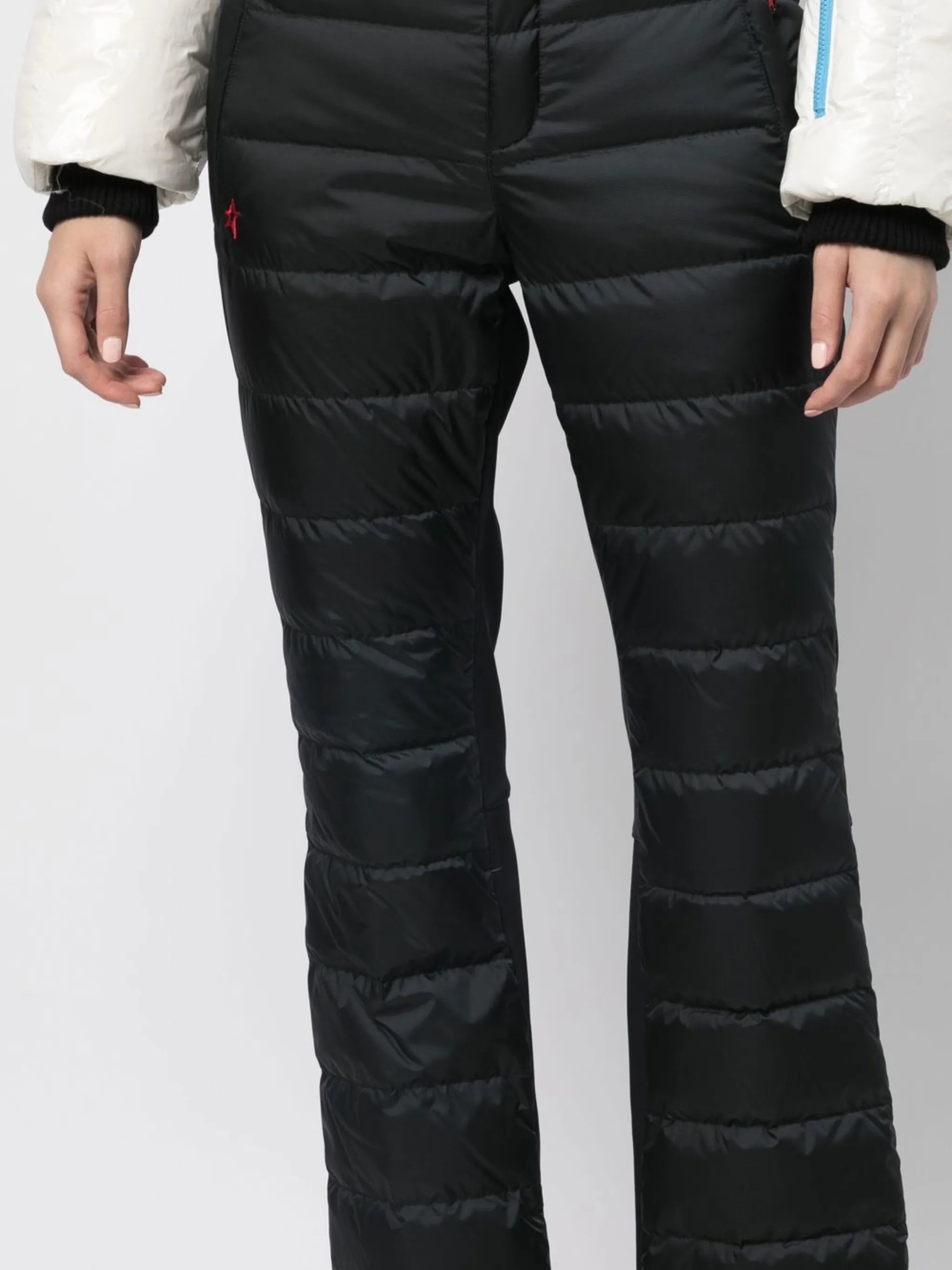 Talia quilted flared pants
