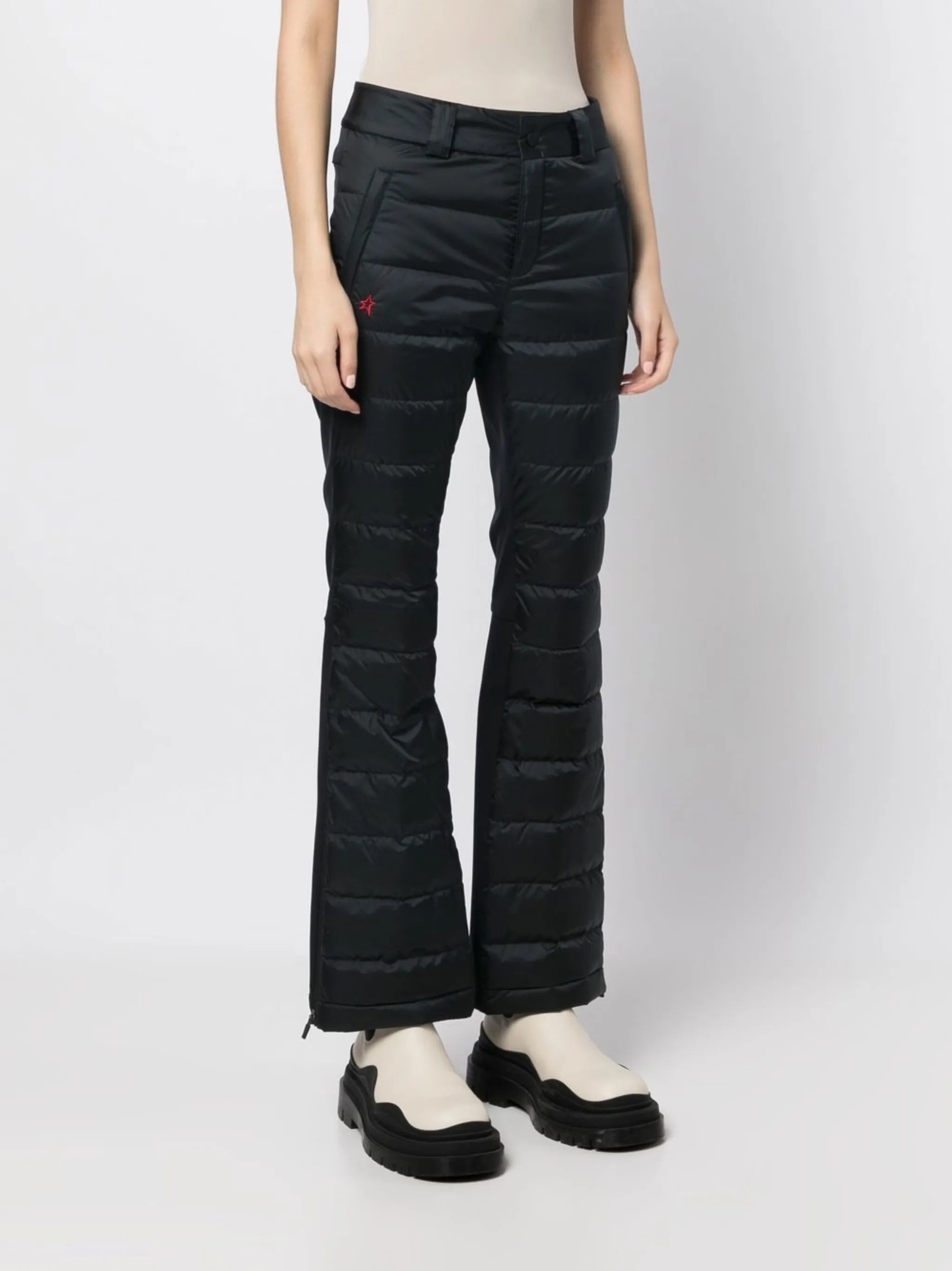 Talia quilted flared pants