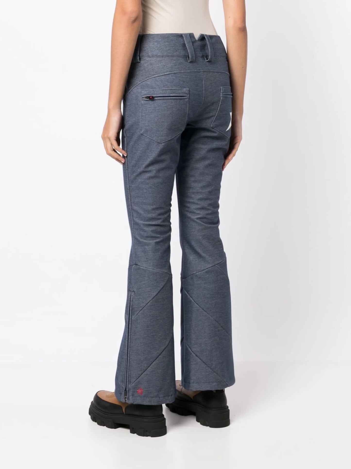 Arctic fleece-lined flared trousers