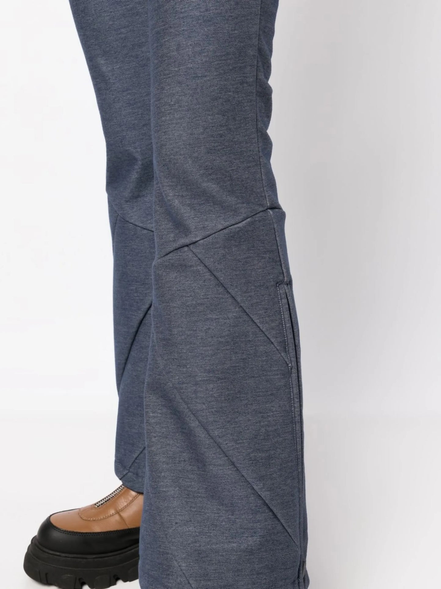 Arctic fleece-lined flared trousers