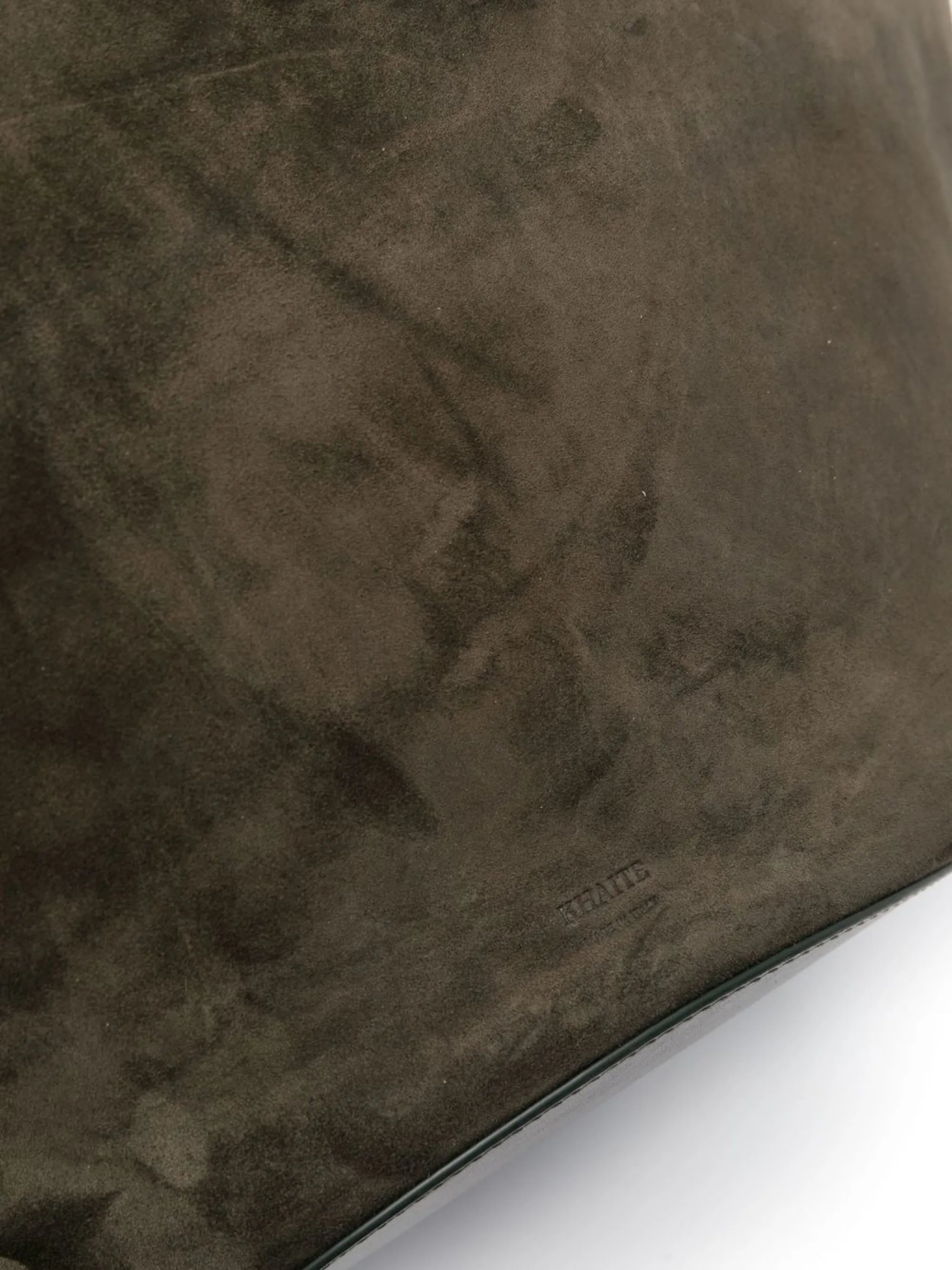 medium Lotus suede tote bag