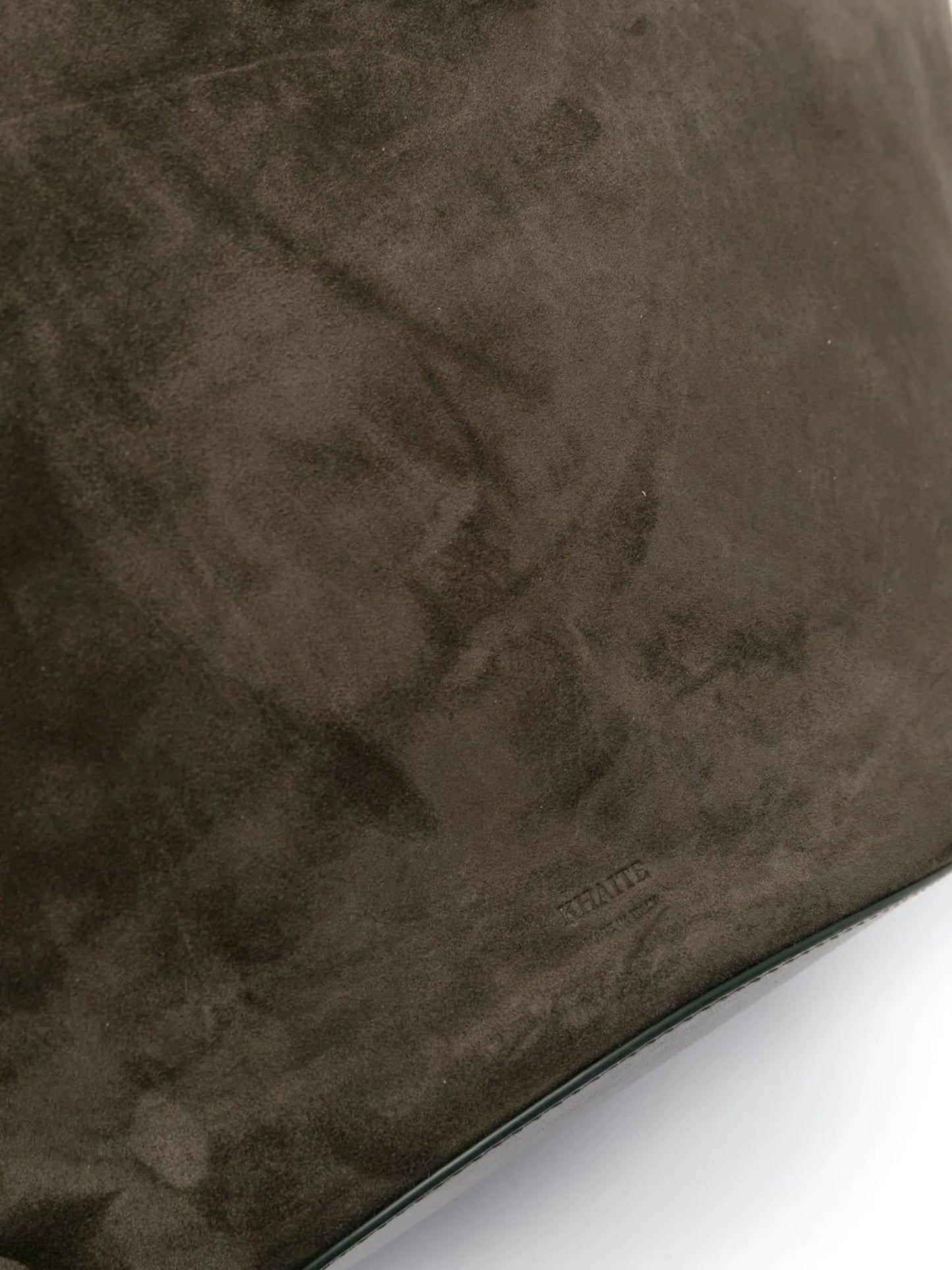 medium Lotus suede tote bag