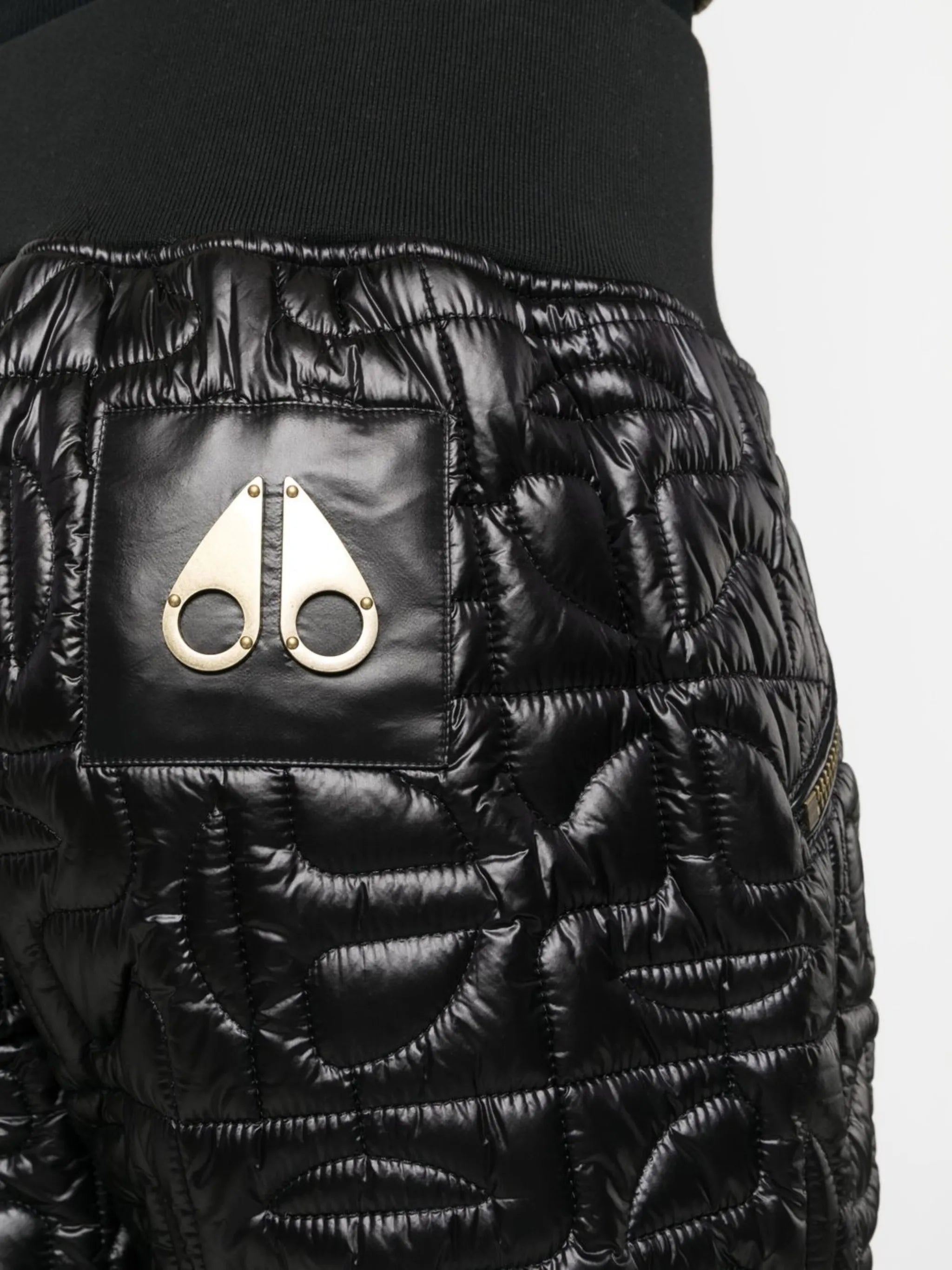 x Telfar quilted shearling trousers