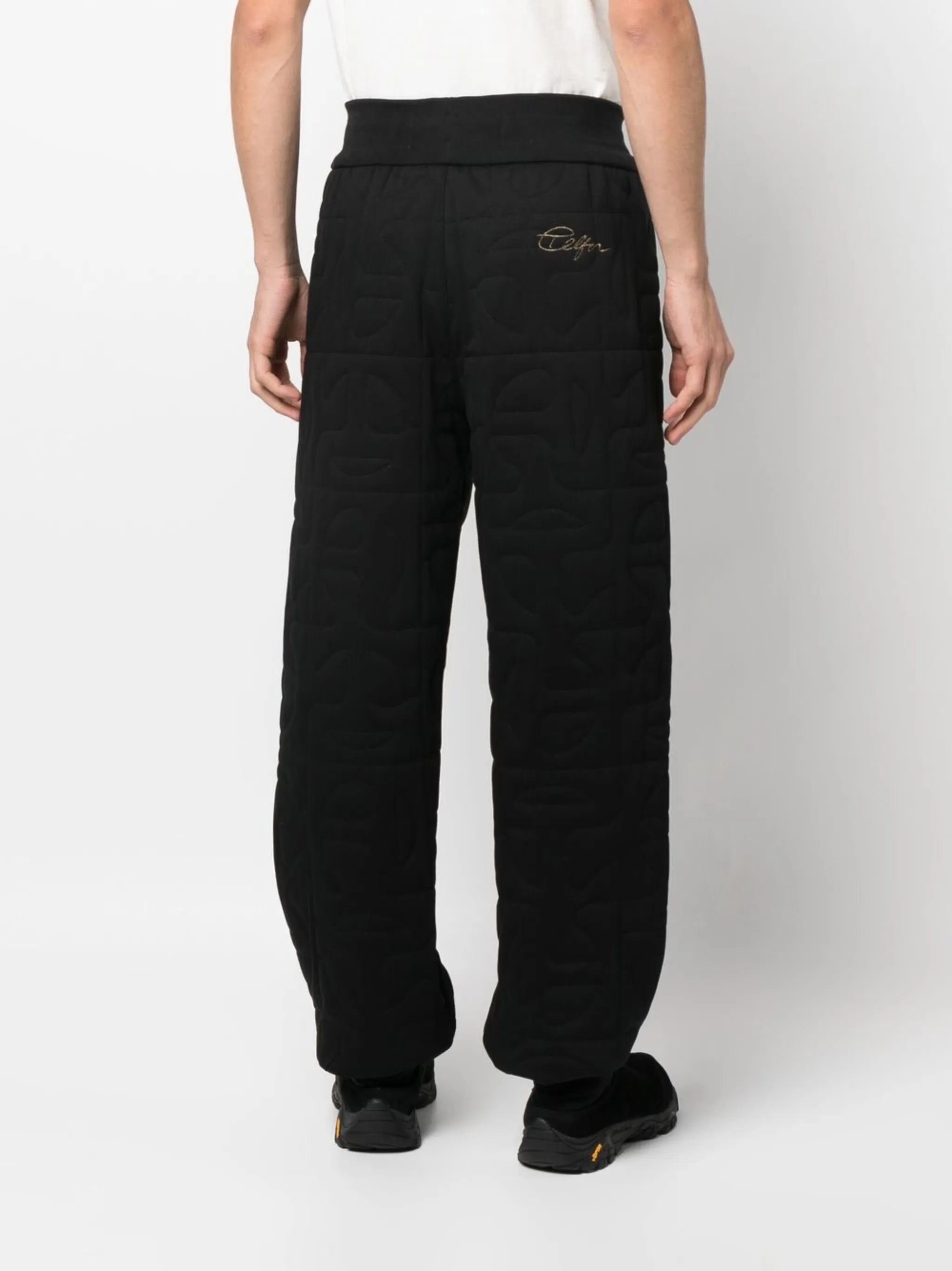x Telfar quilted track pants