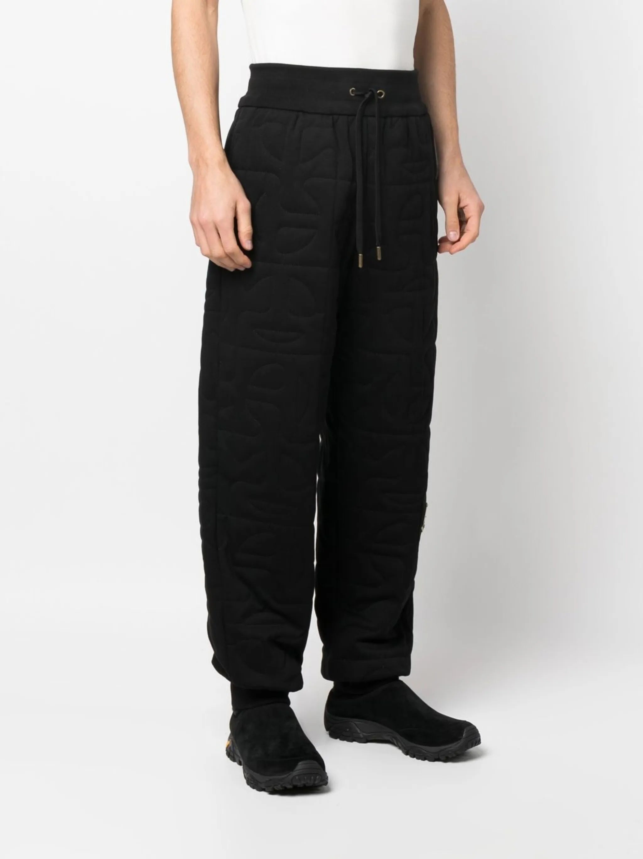 x Telfar quilted track pants