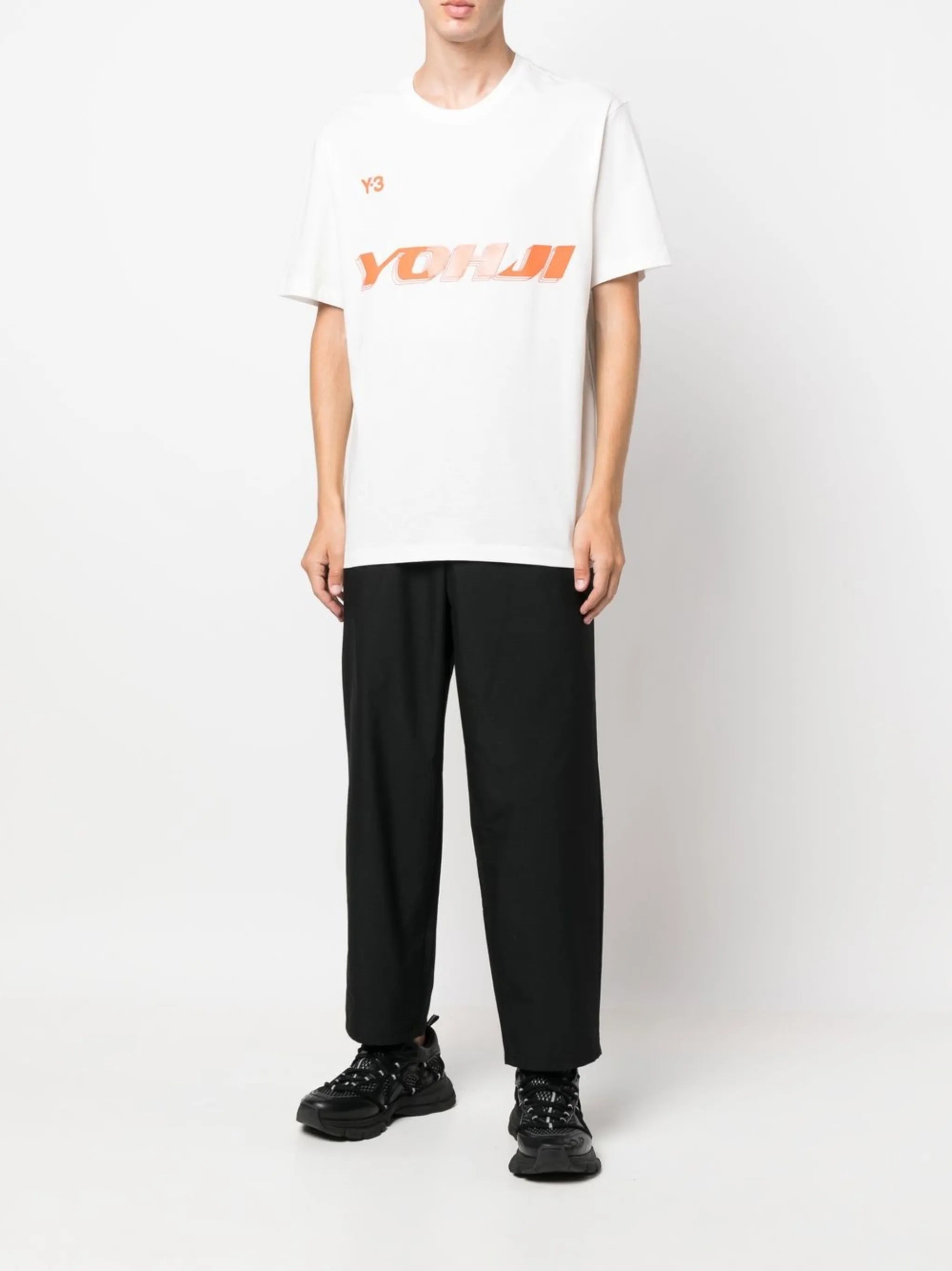logo print T-shirt