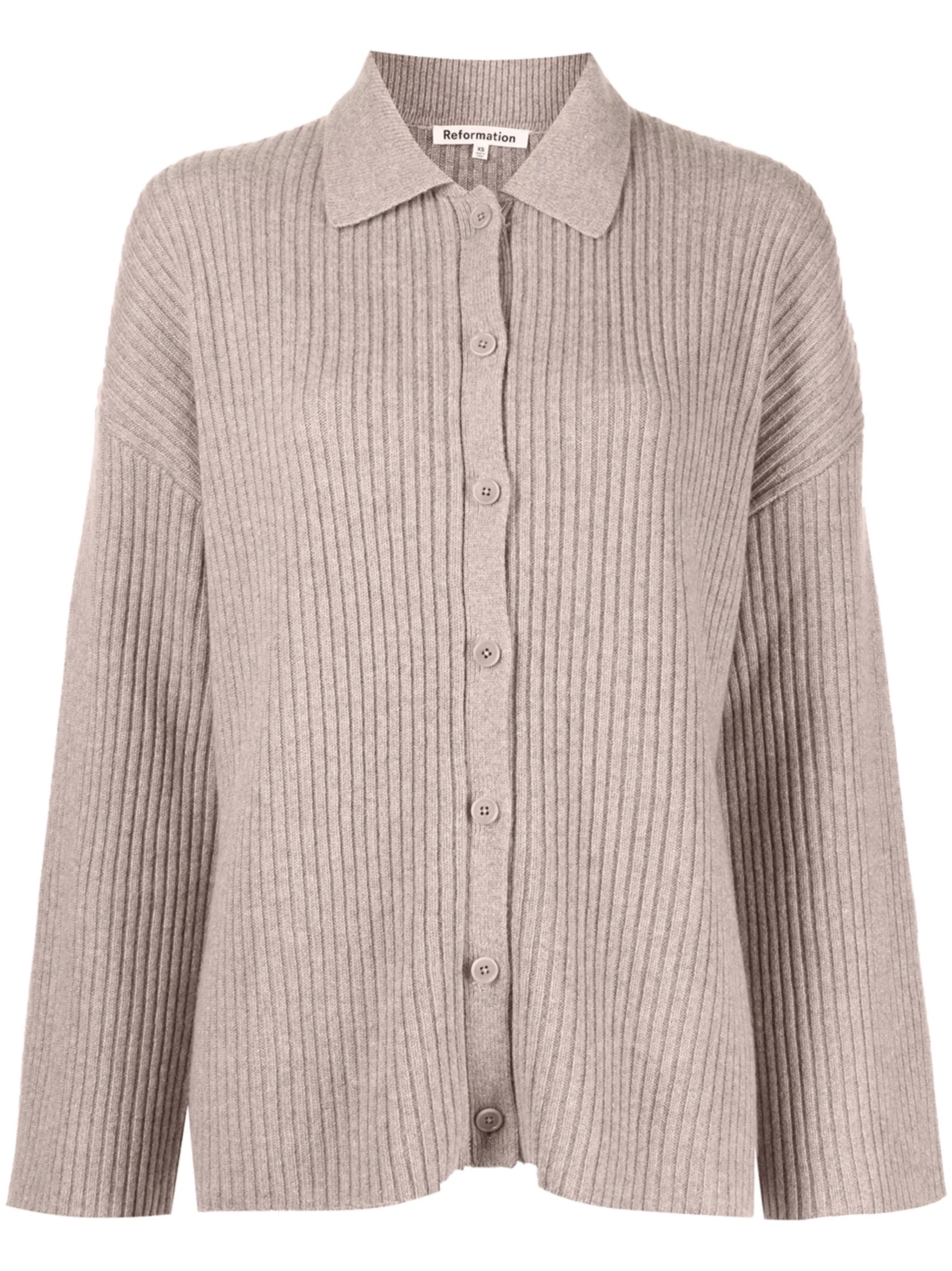 Fantino cashmere collared cardigan