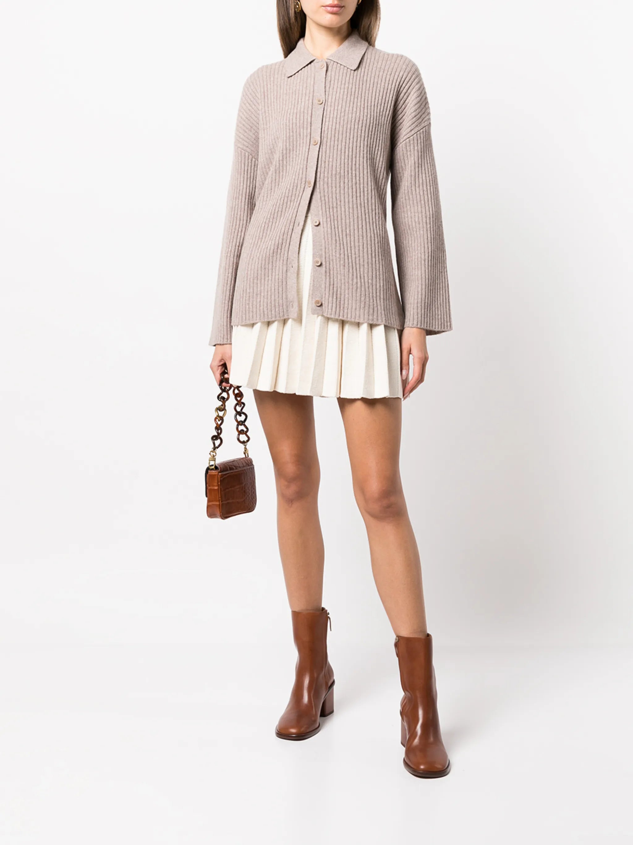 Fantino cashmere collared cardigan