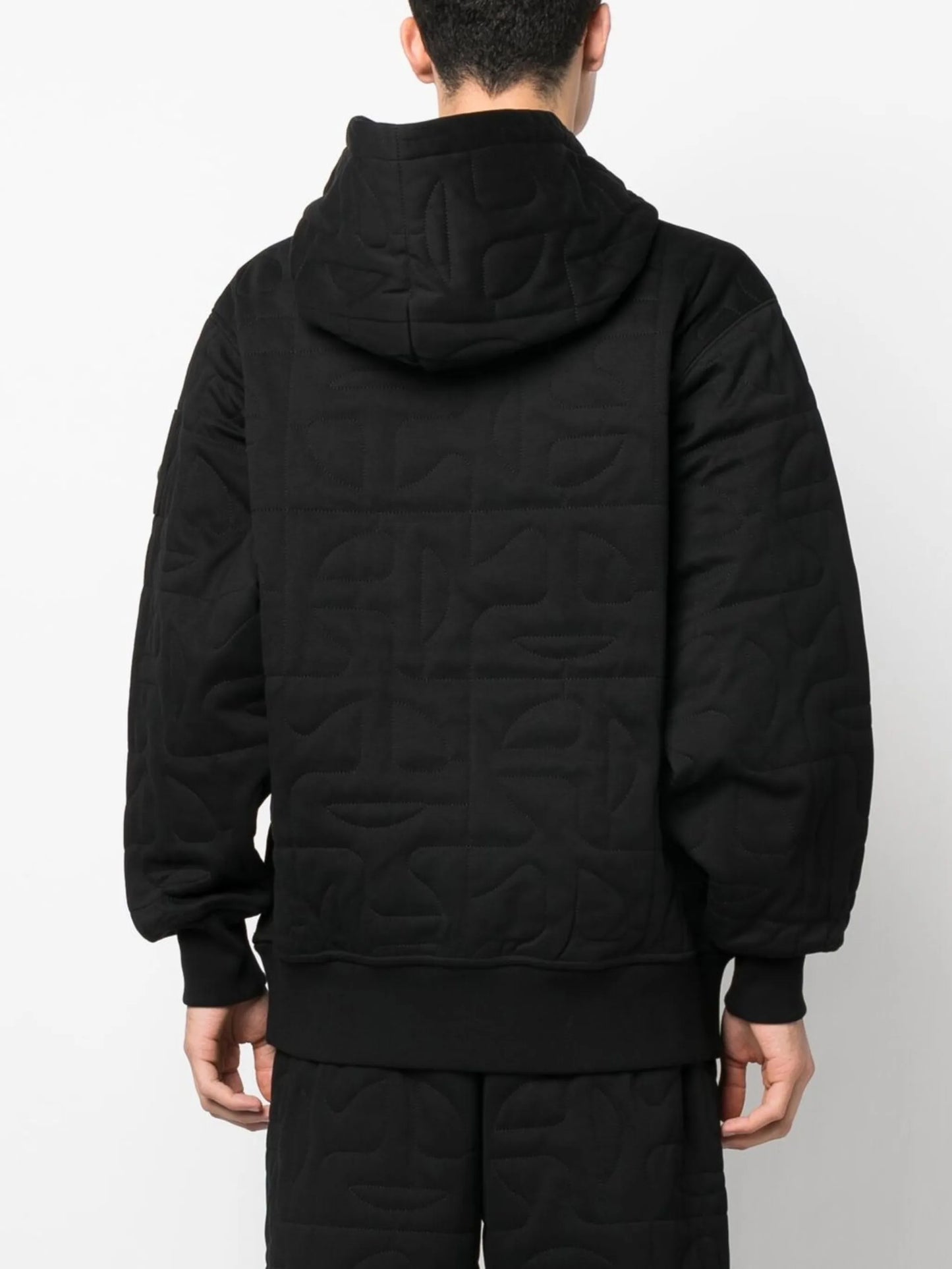 x Telfar quilted hoodie