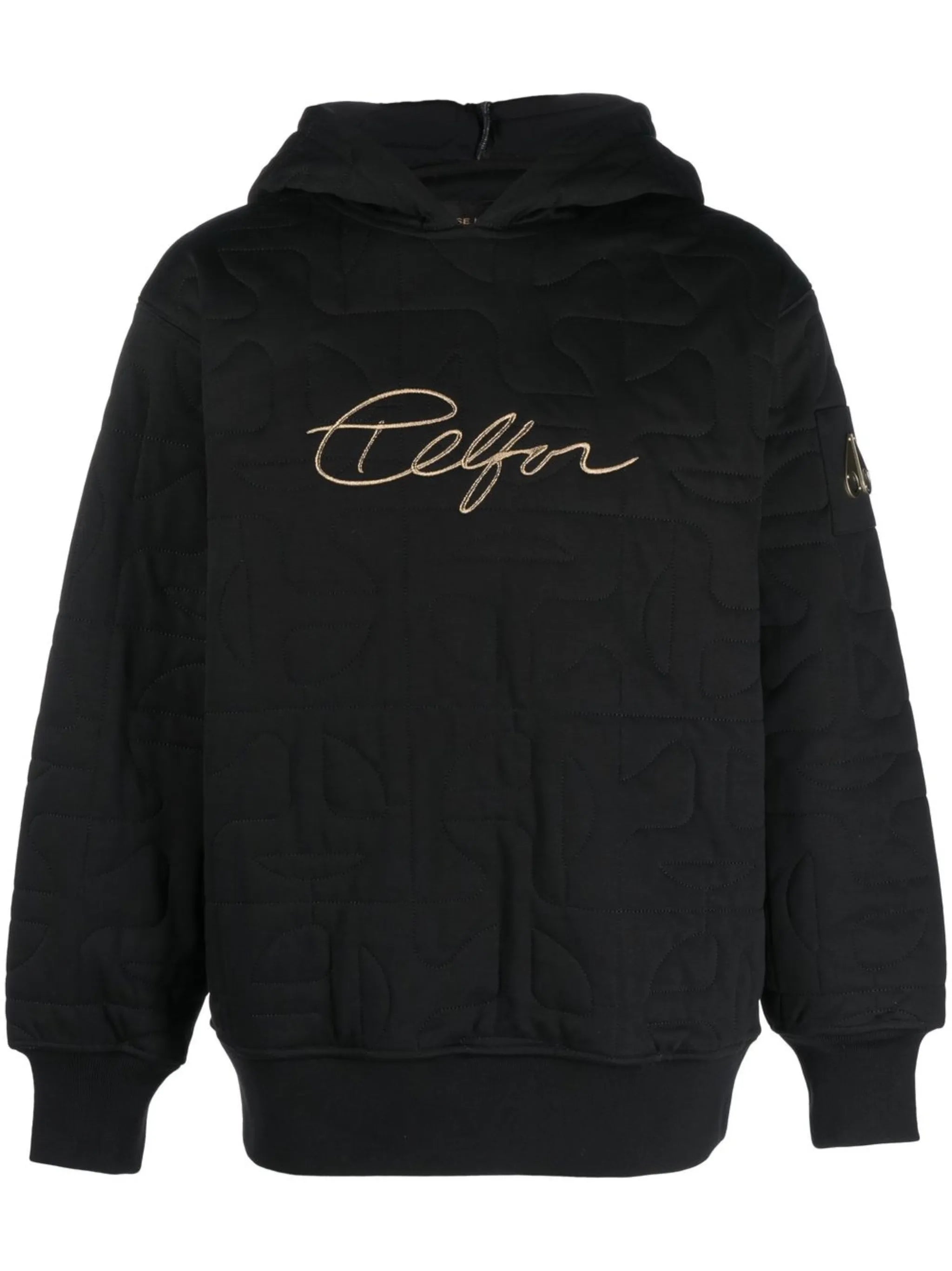 x Telfar quilted hoodie