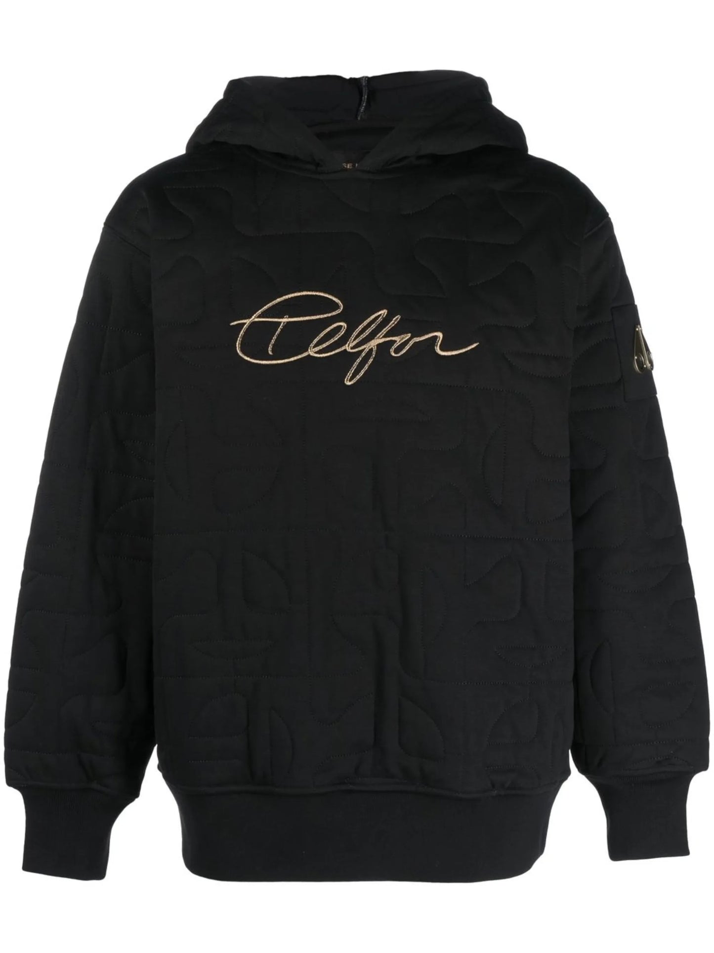 x Telfar quilted hoodie