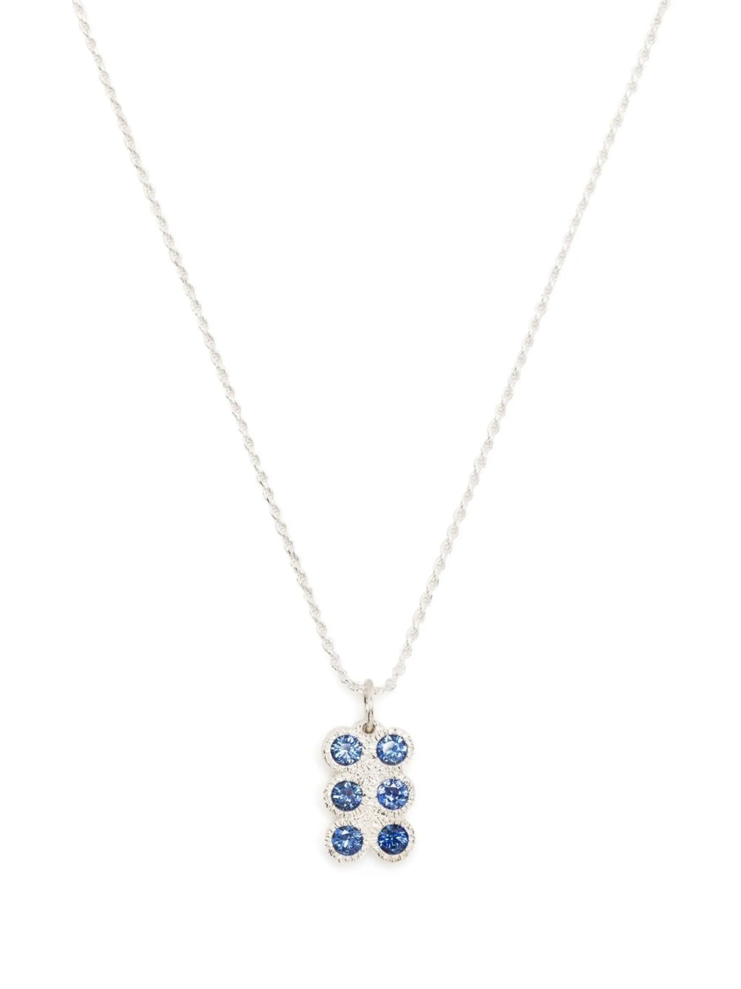 Flowers Grow Together sapphire necklace