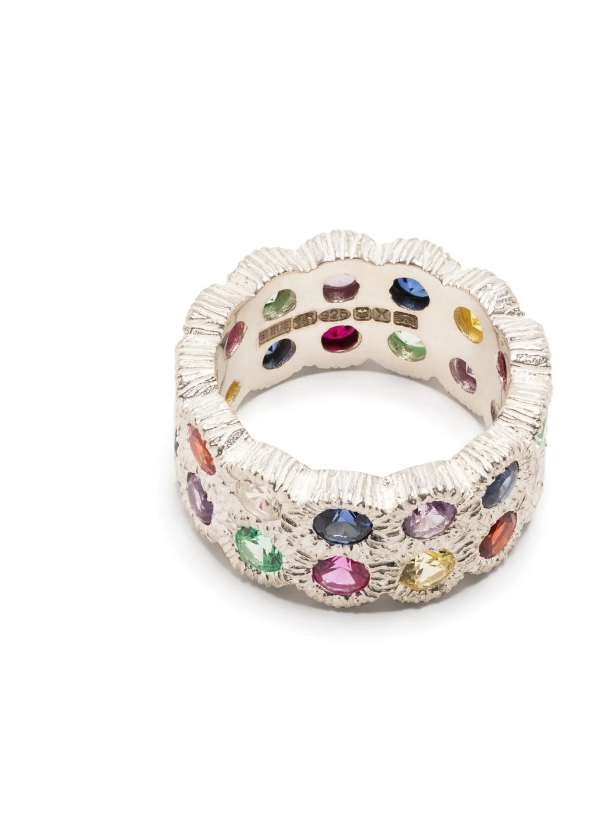Flowers Grow Together sapphire eternity ring