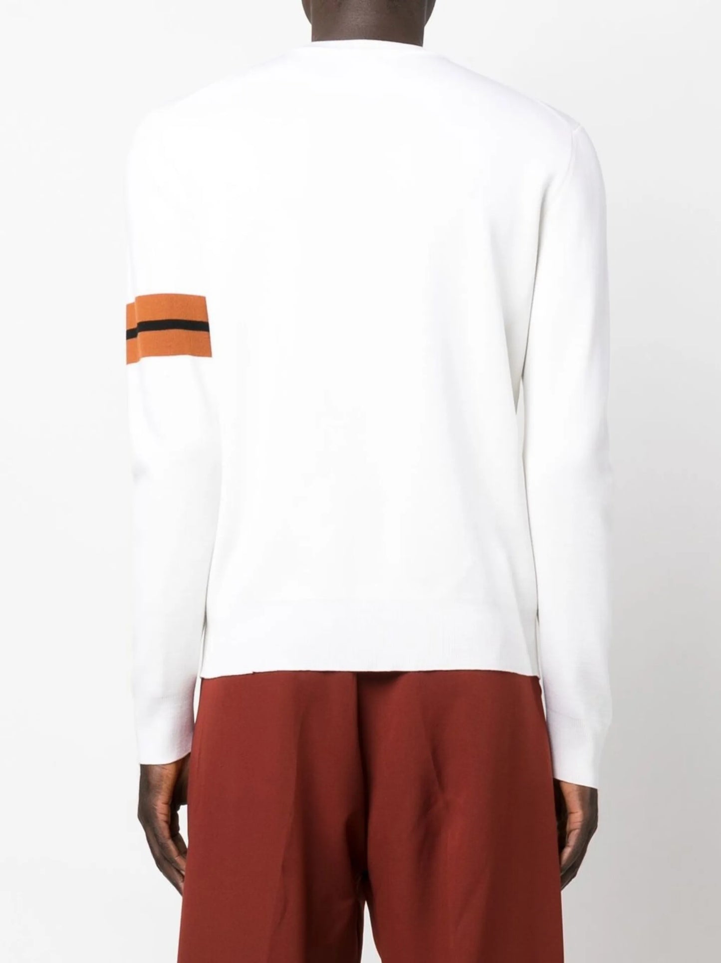side stripe detail sweater