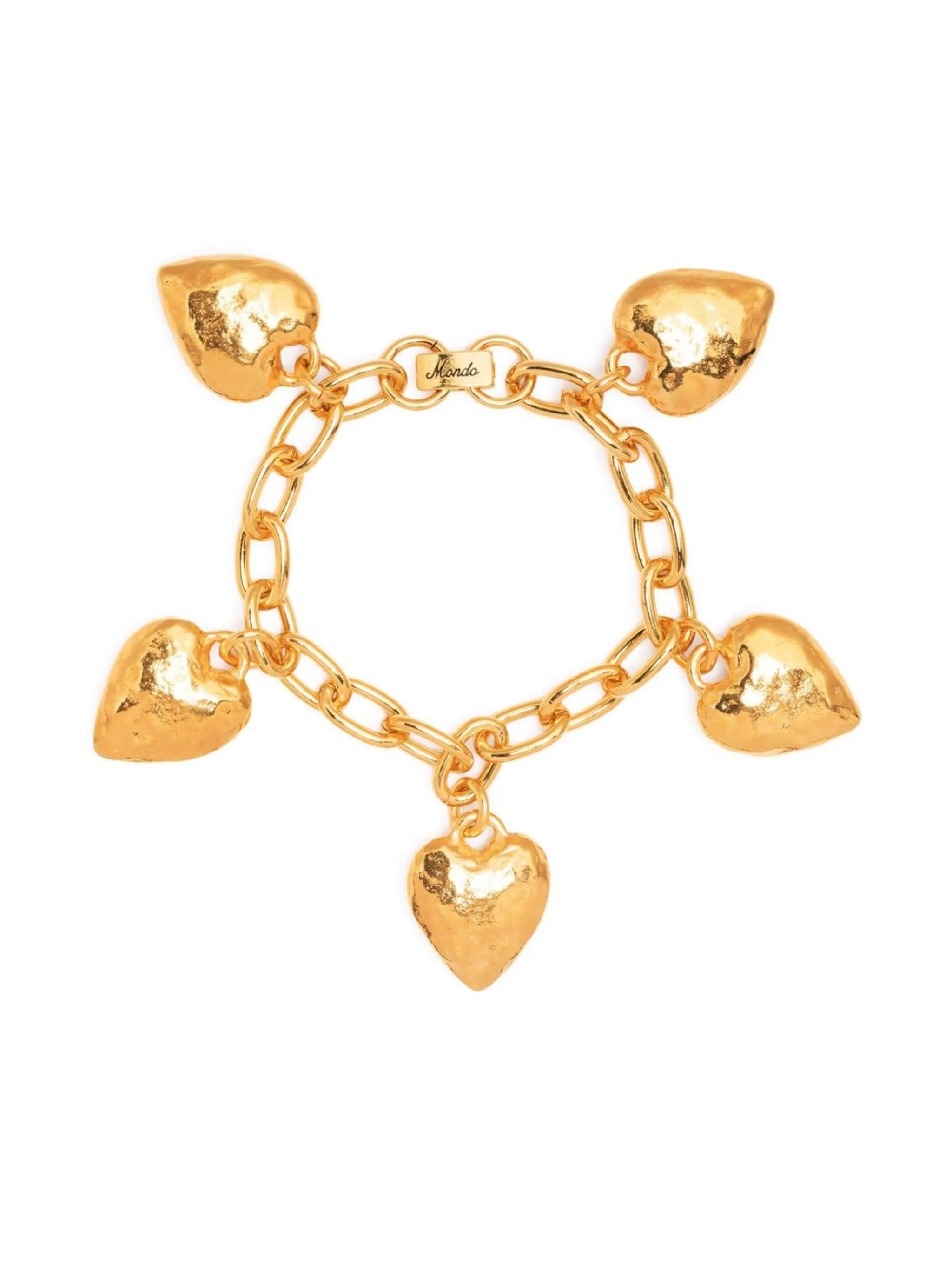 Heart Burn charm bracelet