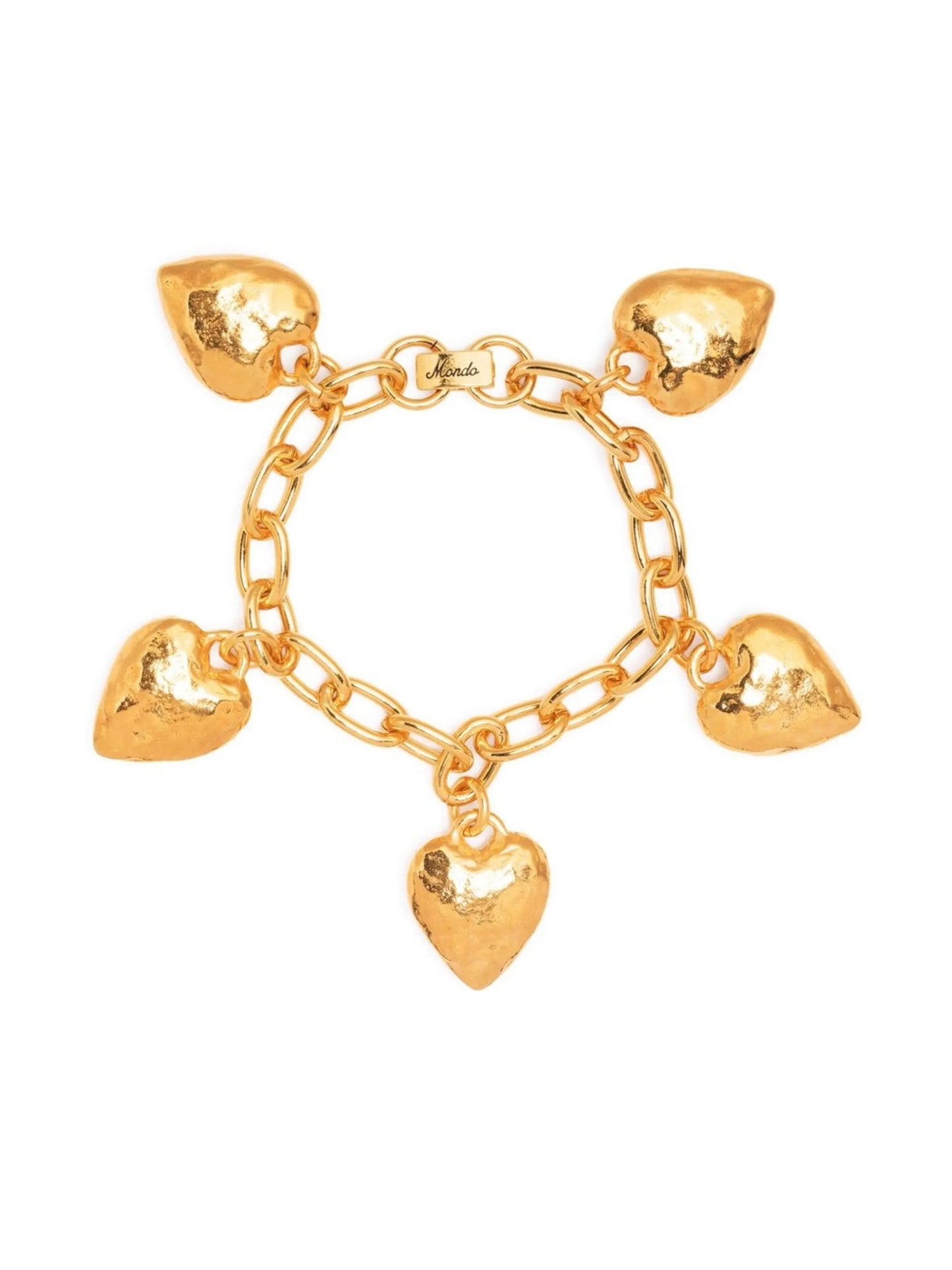 Heart Burn charm bracelet