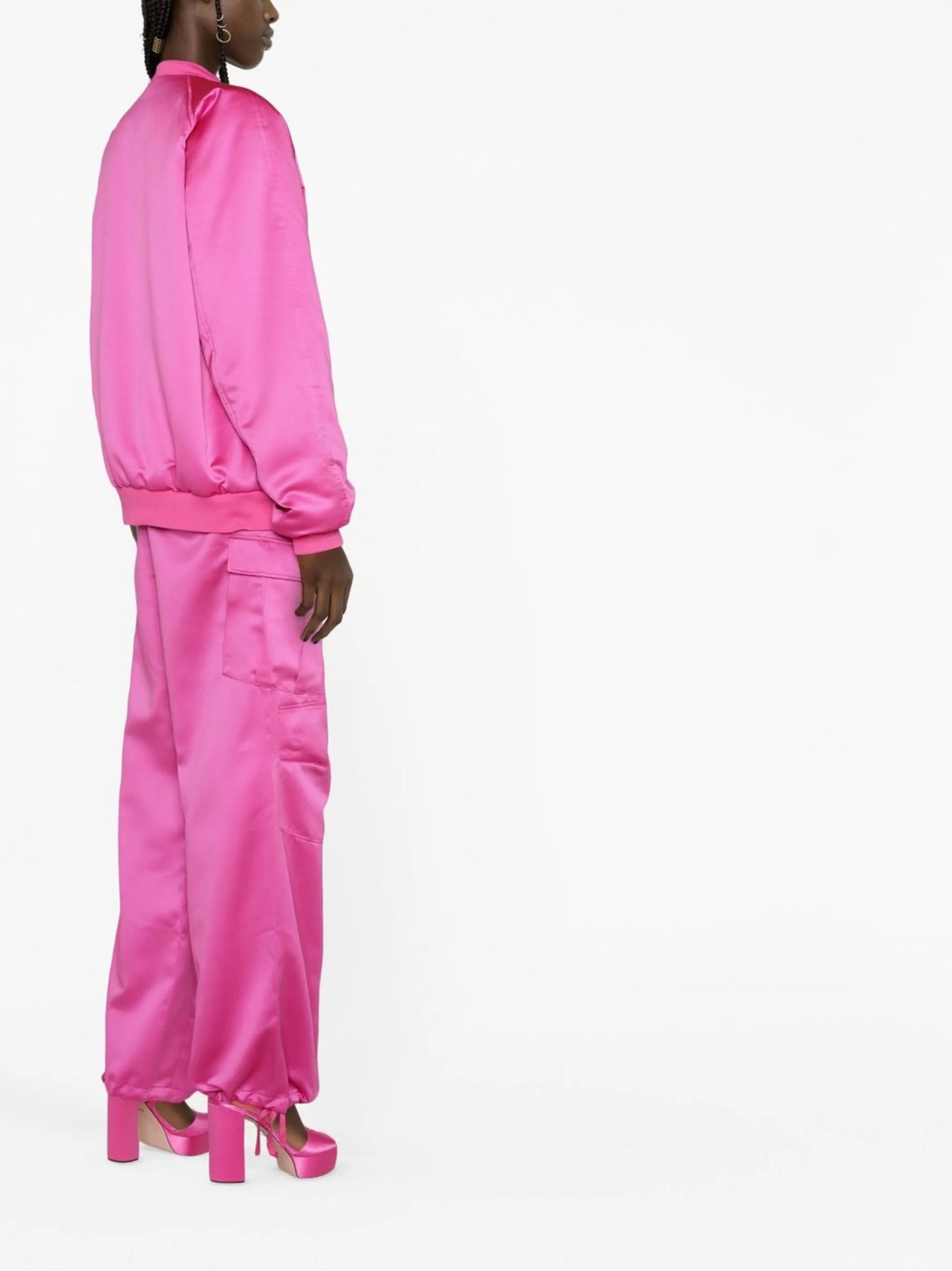 Lupe zipped bomber jacket