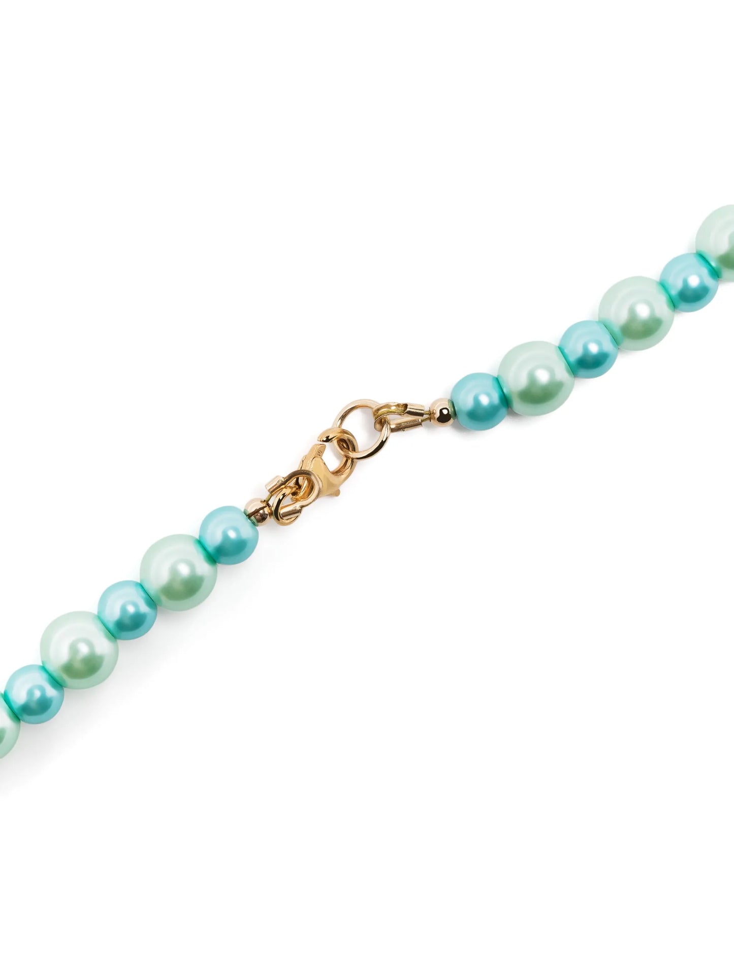 beaded crystal pendant necklace