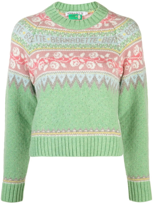 Cesar fair-isle knit jumper