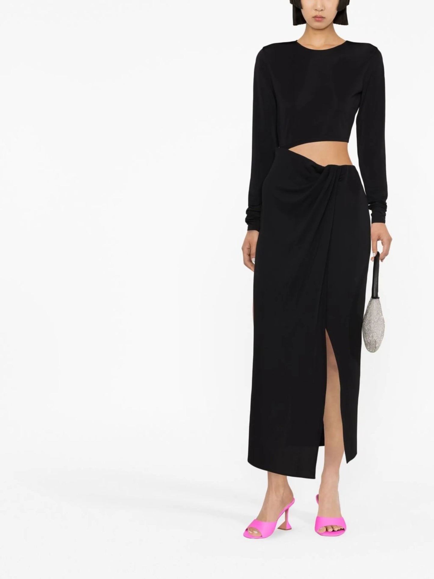 Gia cut-out midi dress