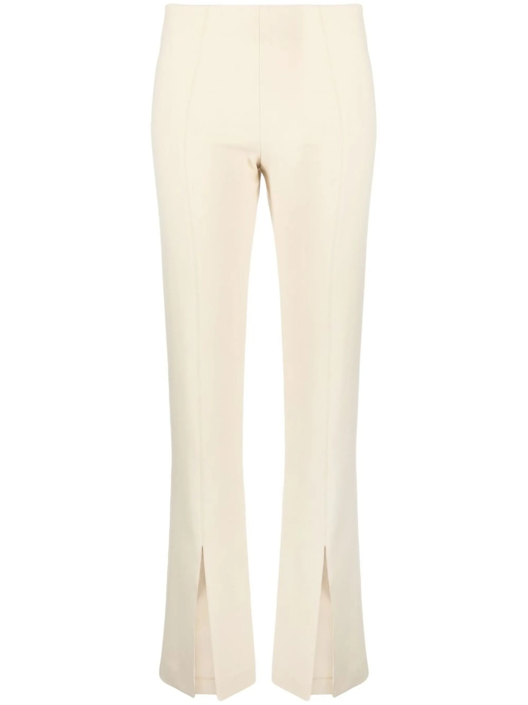 Neutral Slit Detail Slim Fit Trousers