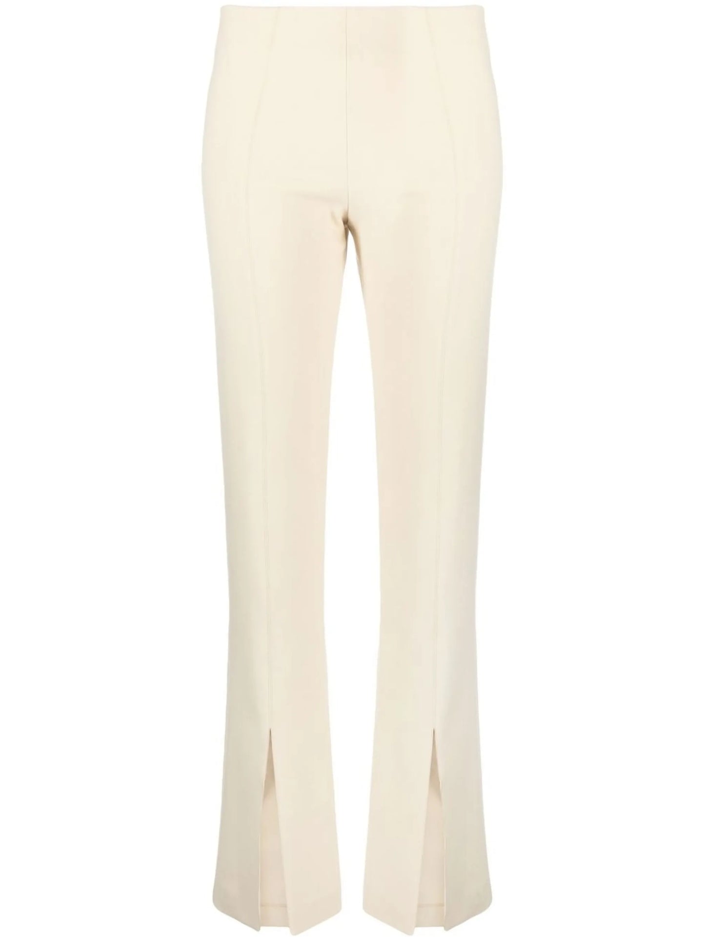 Neutral Slit Detail Slim Fit Trousers