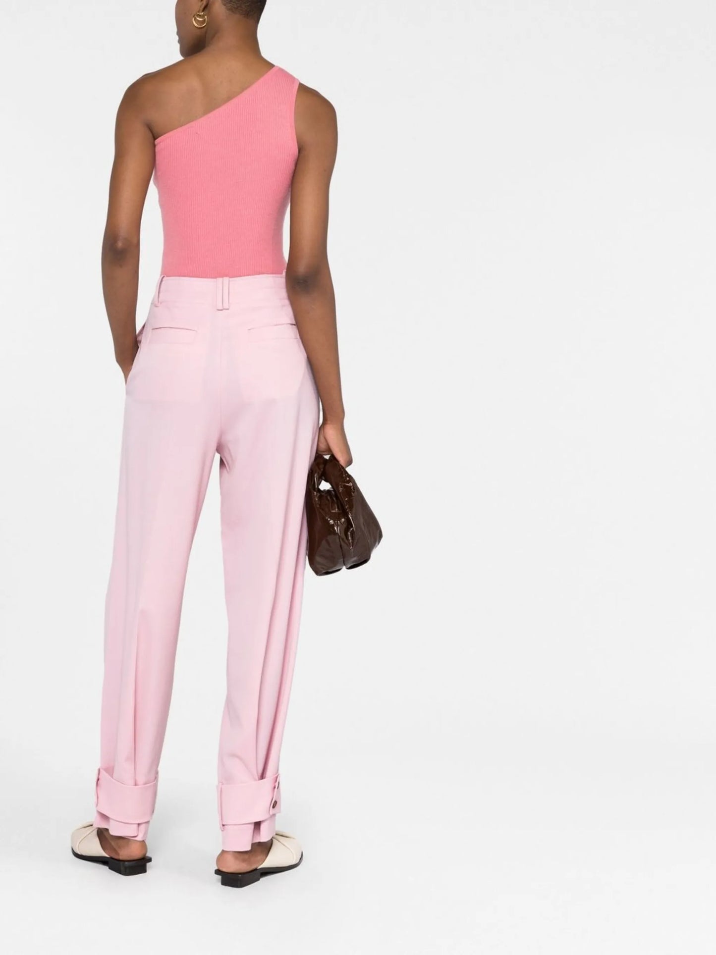 Flap Detachable Wide Pants
