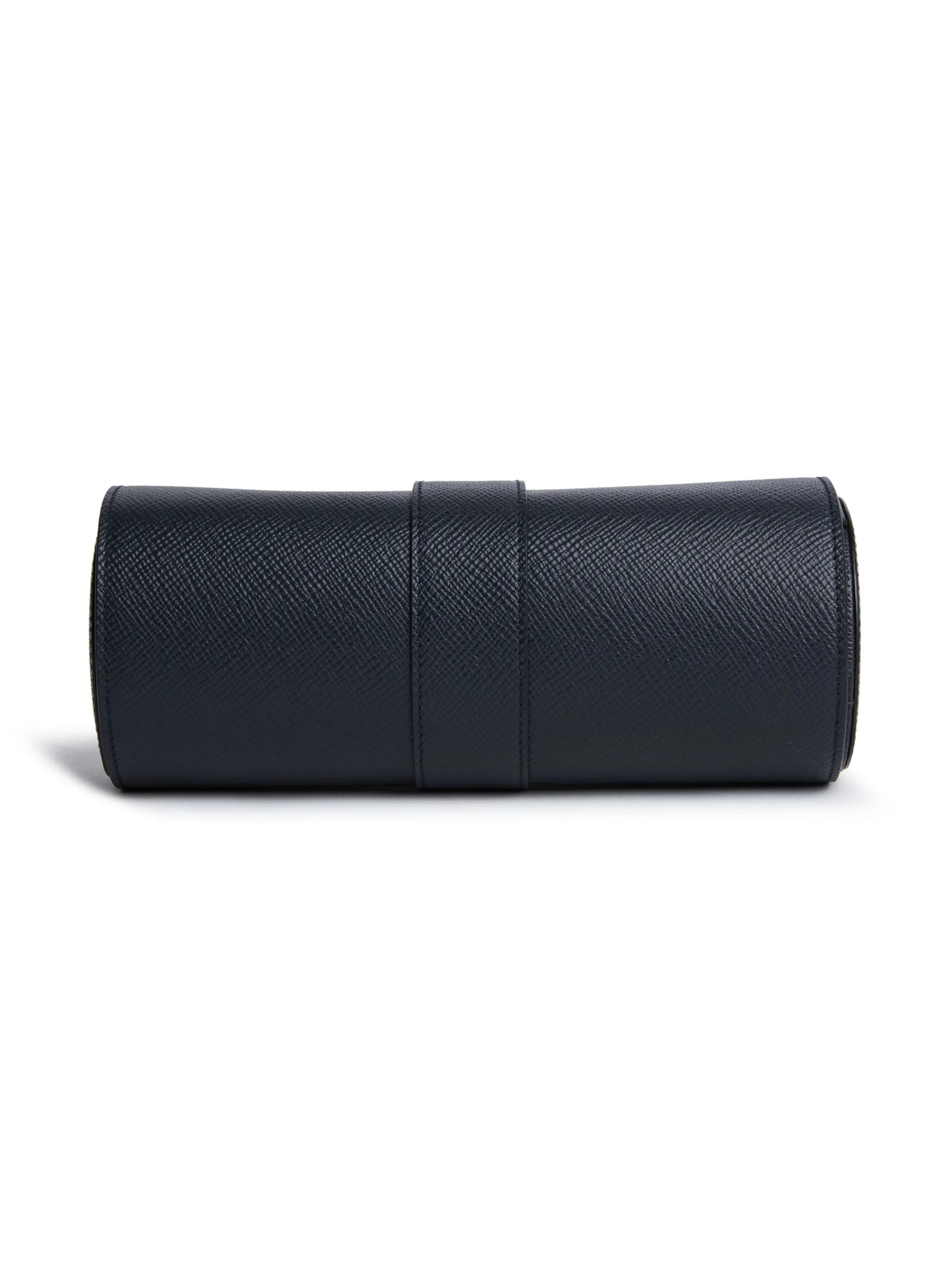 Panama leather 3-watch roll