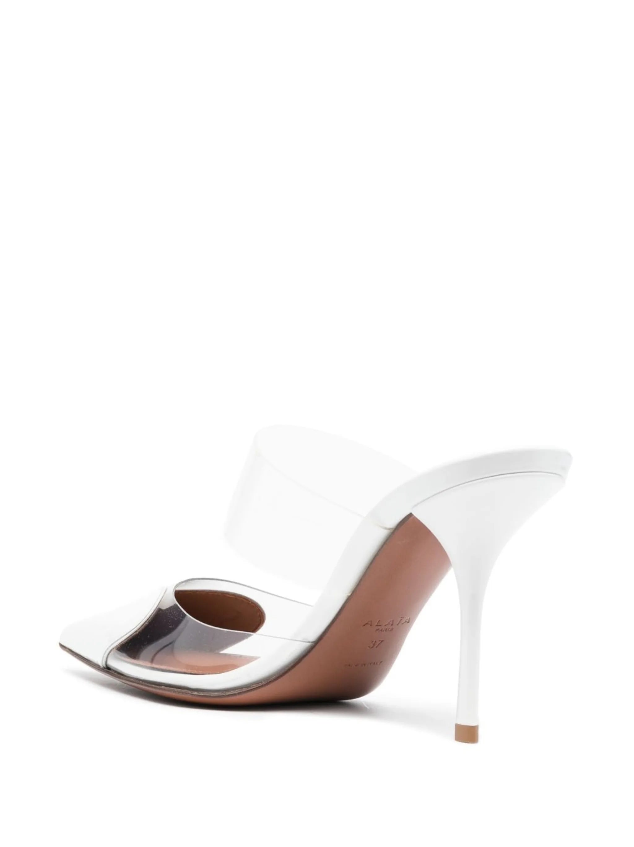 Cœur 90mm pointed-toe mules