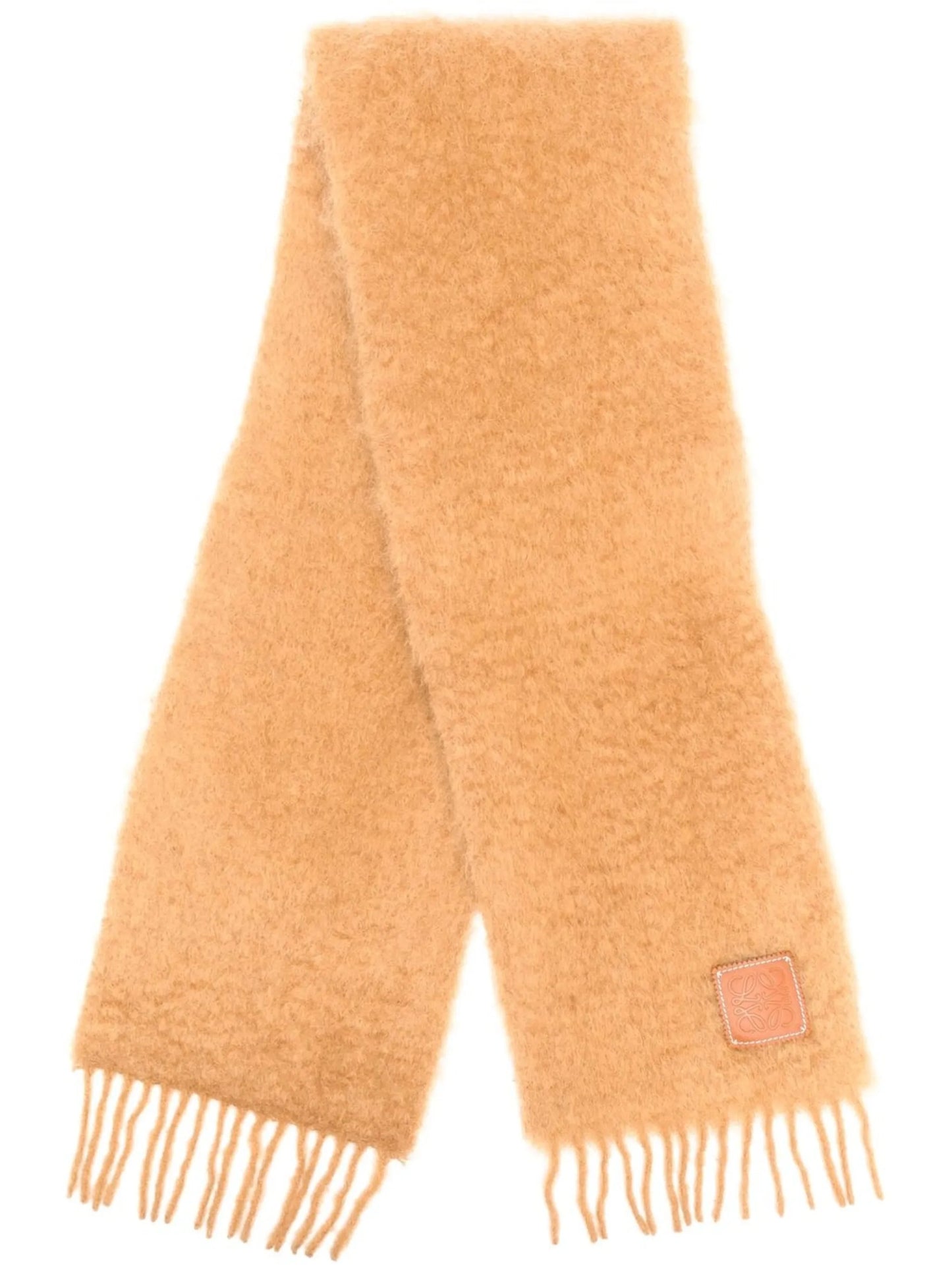 logo-patch scarf