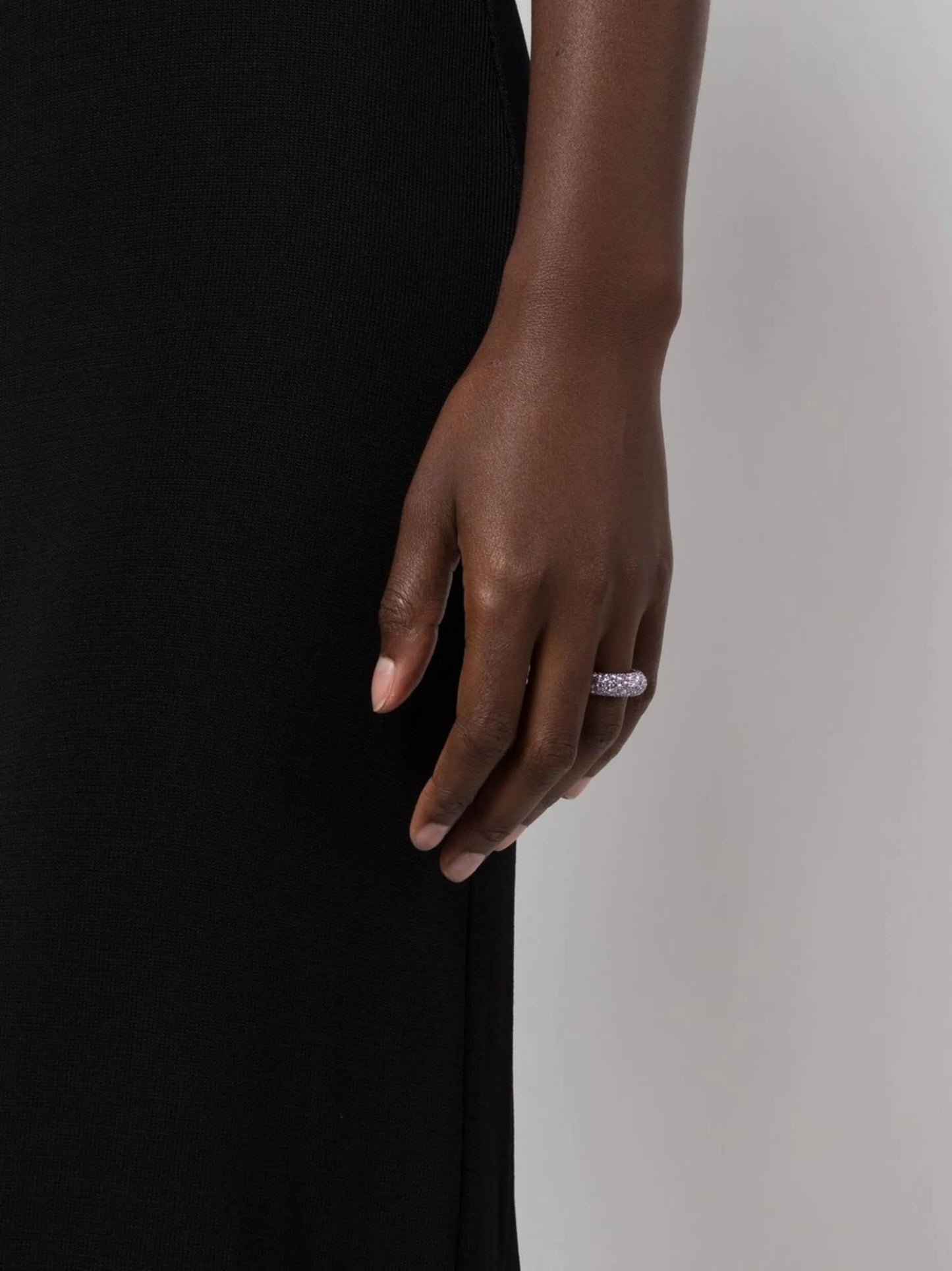 crystal-embellished ring