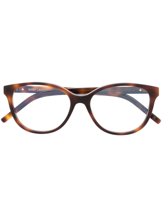 tortoiseshell cat-eye glasses